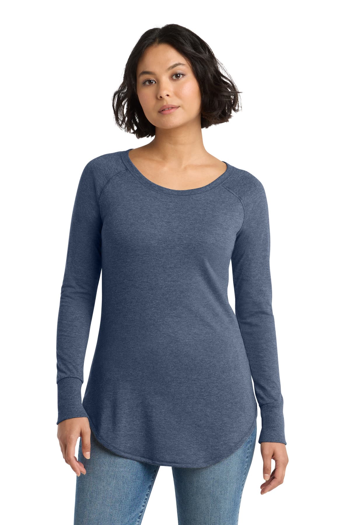 District ® Women's Perfect Tri ® Long Sleeve Tunic Tee. DT132L thumbnail 5