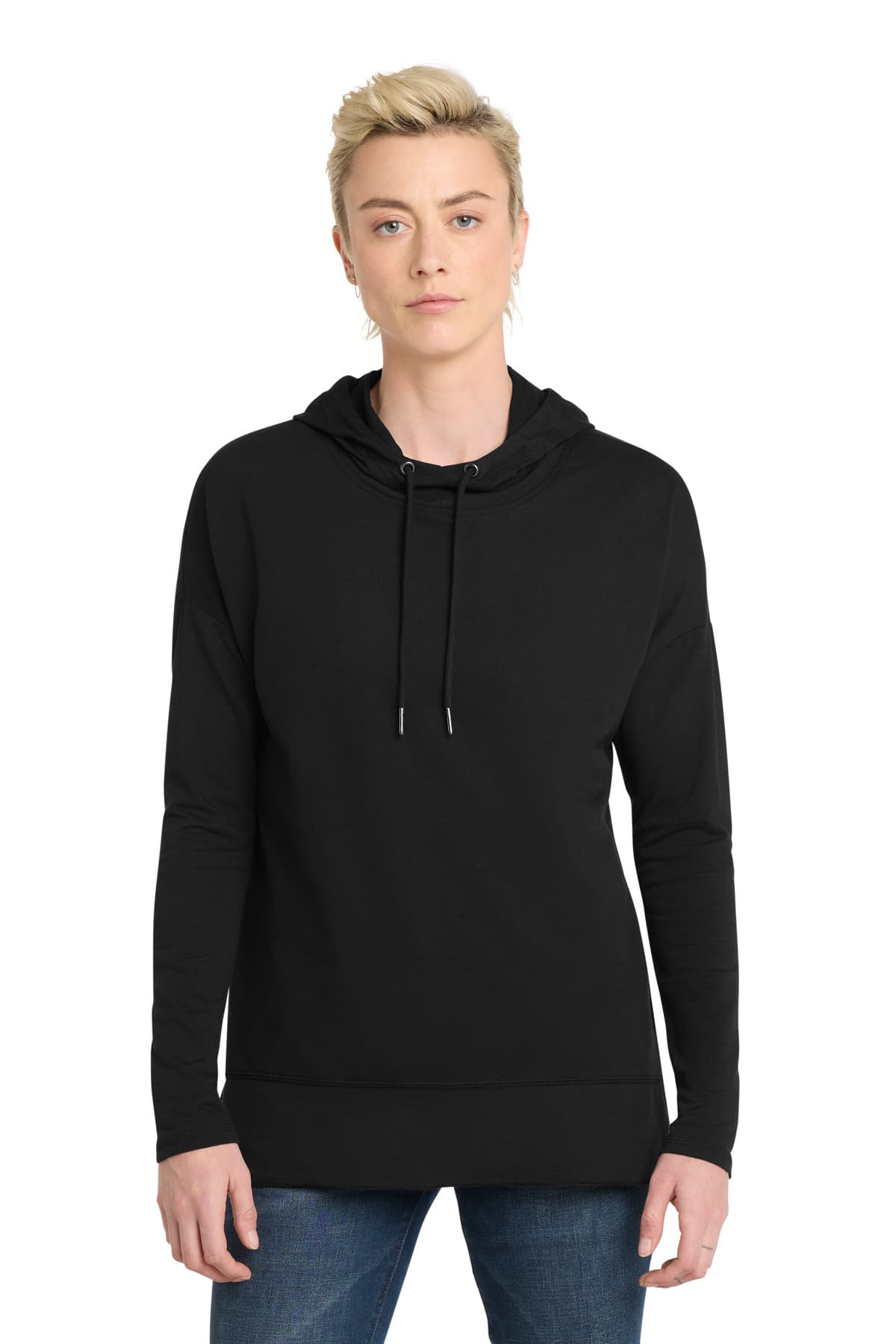 District ® Women's Featherweight French Terry  Hoodie DT671 thumbnail 2