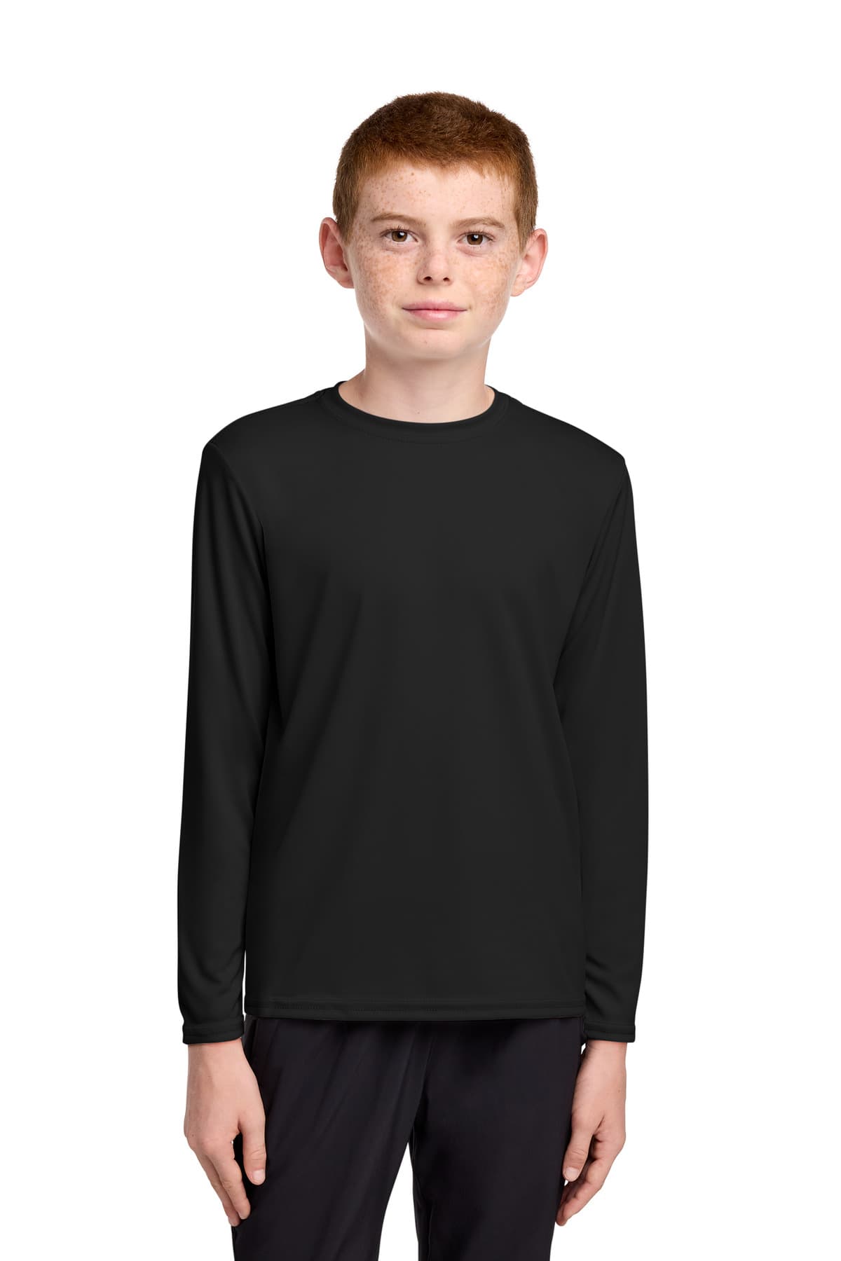 Port & Co  Youth Long Sleeve Performance Tee PC380YLS thumbnail 5