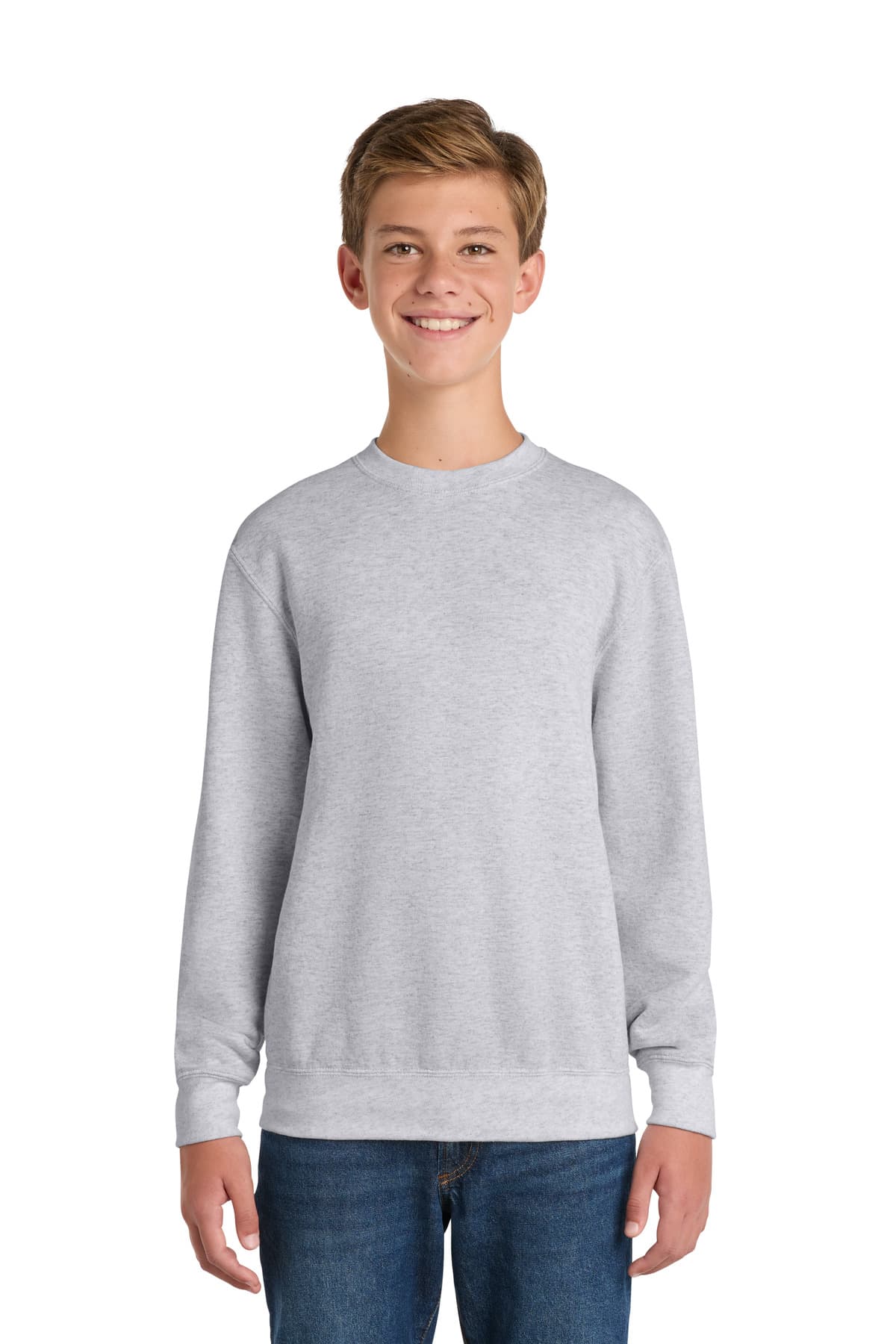 Port & Co  Youth Core Fleece Crewneck Sweatshirt. PC90Y thumbnail 3