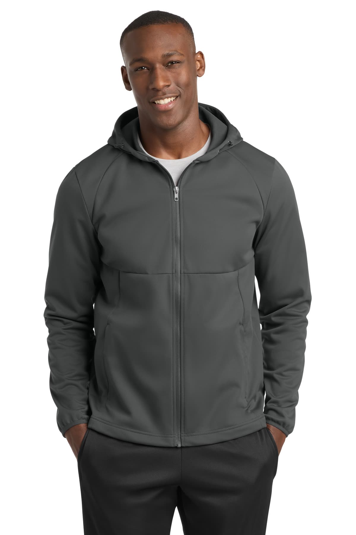 Sport-Tek ® Hooded Soft Shell Jacket ST980 thumbnail 3