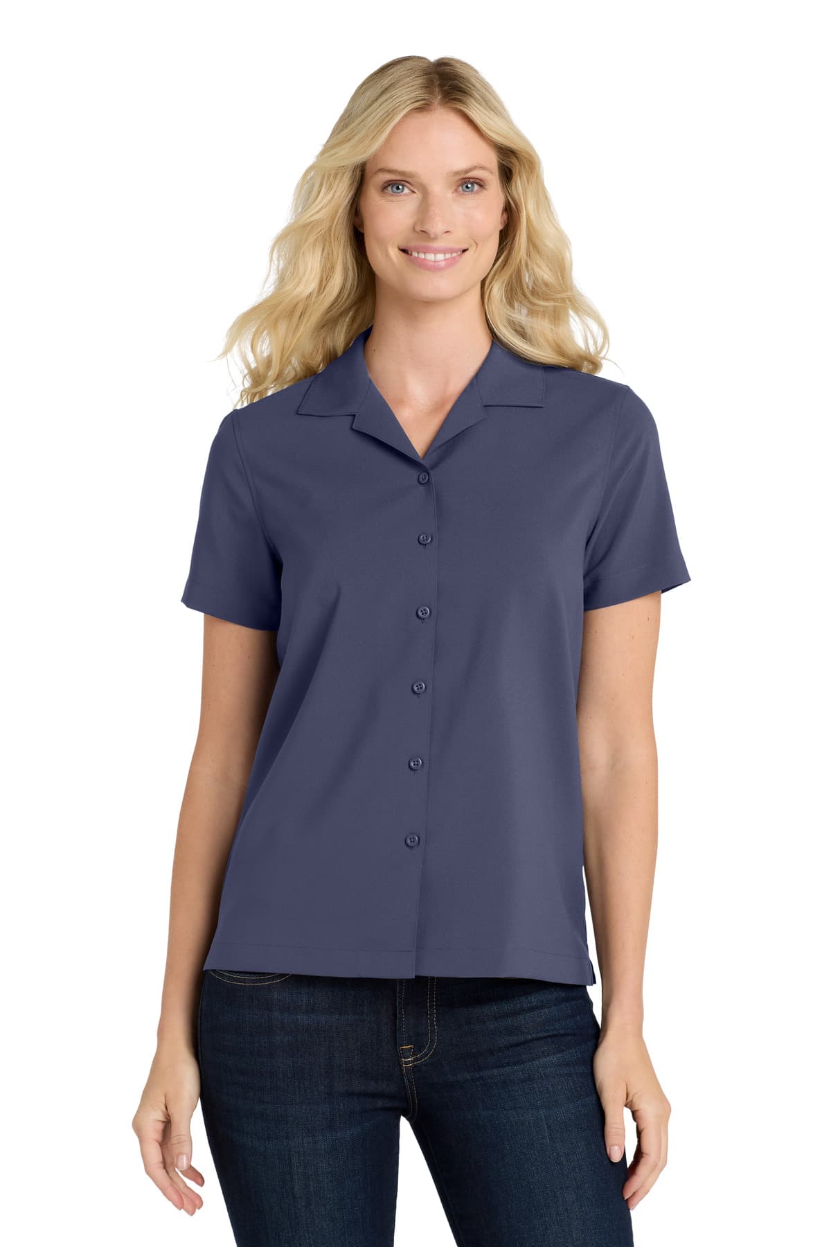 Port Authority ® Women's Short Sleeve Performance Staff Shirt LW400 thumbnail 4