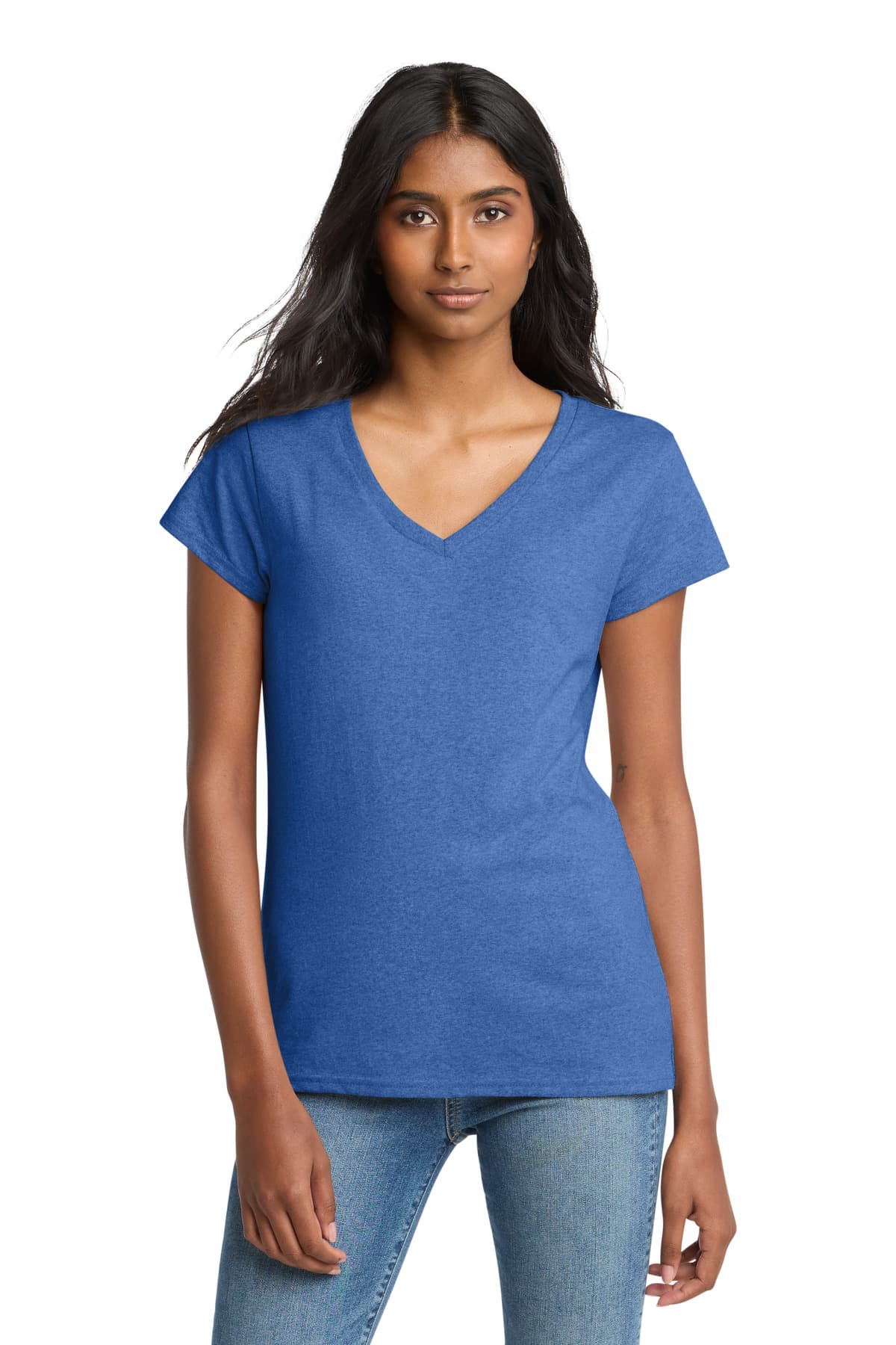 District ® Women's Re-Tee  V-Neck DT8001 thumbnail 3