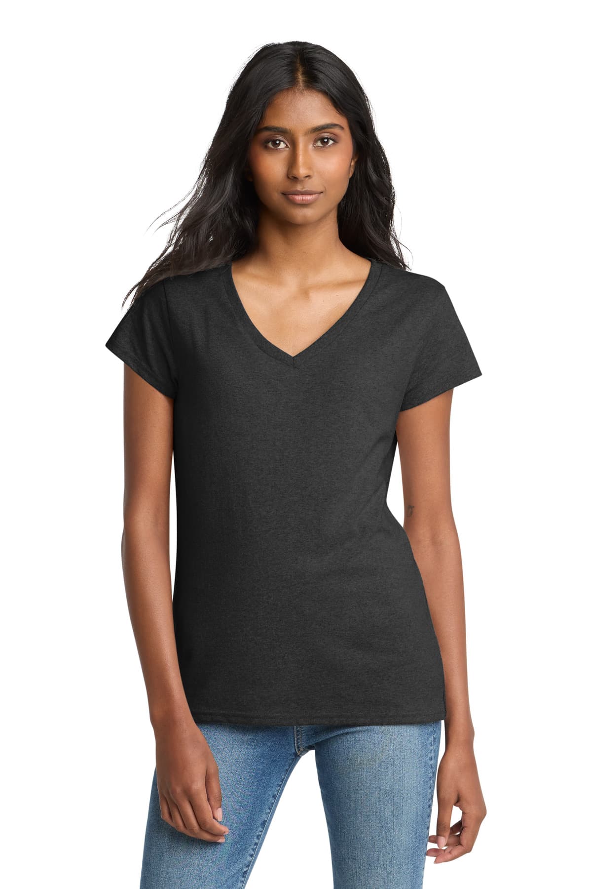 District ® Women's Re-Tee  V-Neck DT8001 thumbnail 4