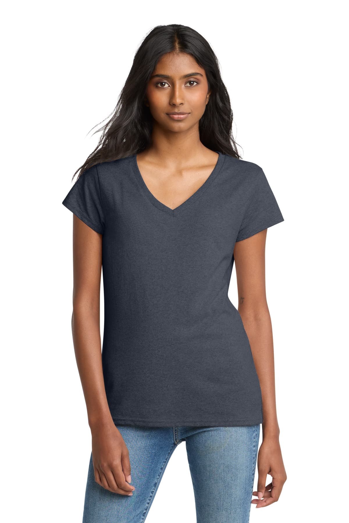 District ® Women's Re-Tee  V-Neck DT8001 thumbnail 5