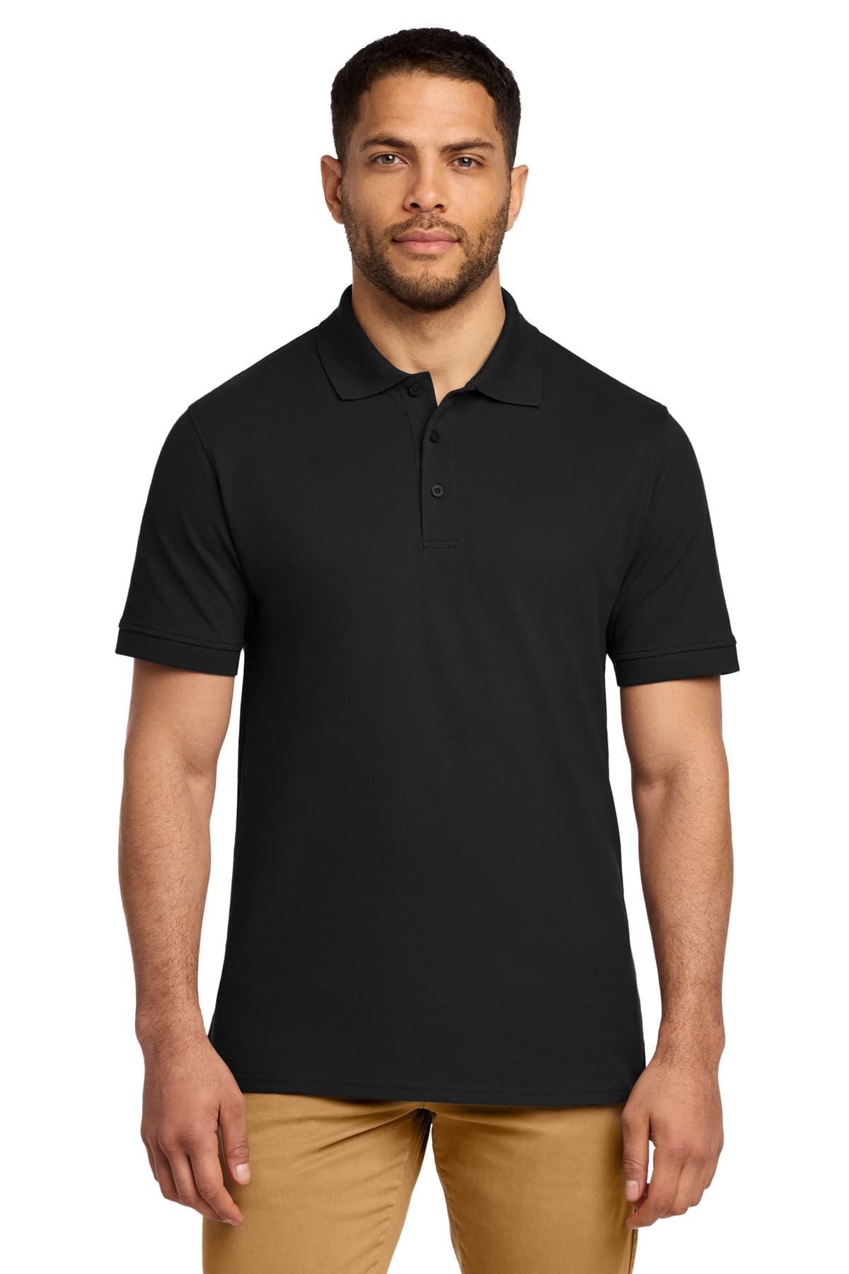 Port & Co  Combed Ring Spun Pique Polo. KP1500 thumbnail 4