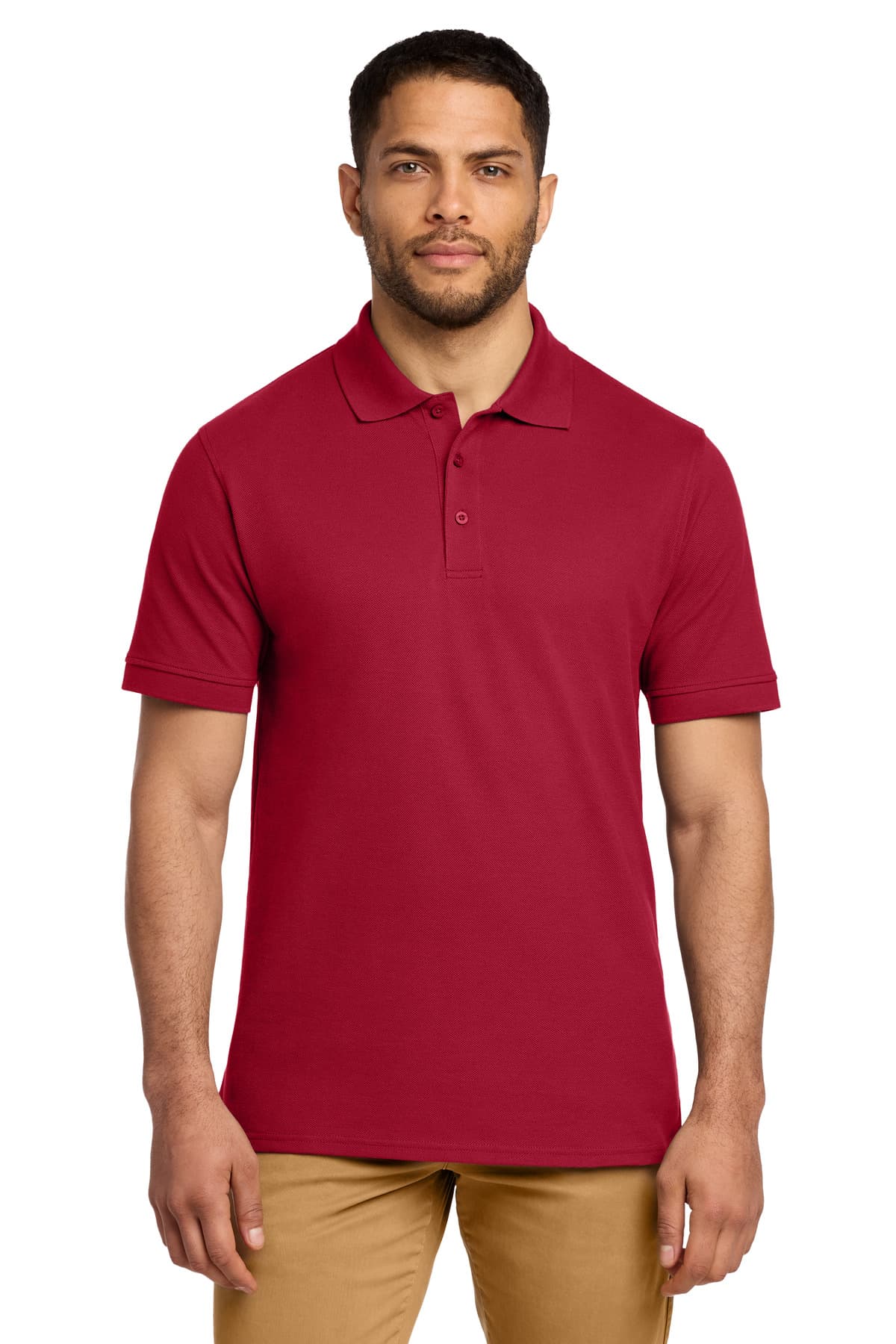 Port & Co  Combed Ring Spun Pique Polo. KP1500 thumbnail 5
