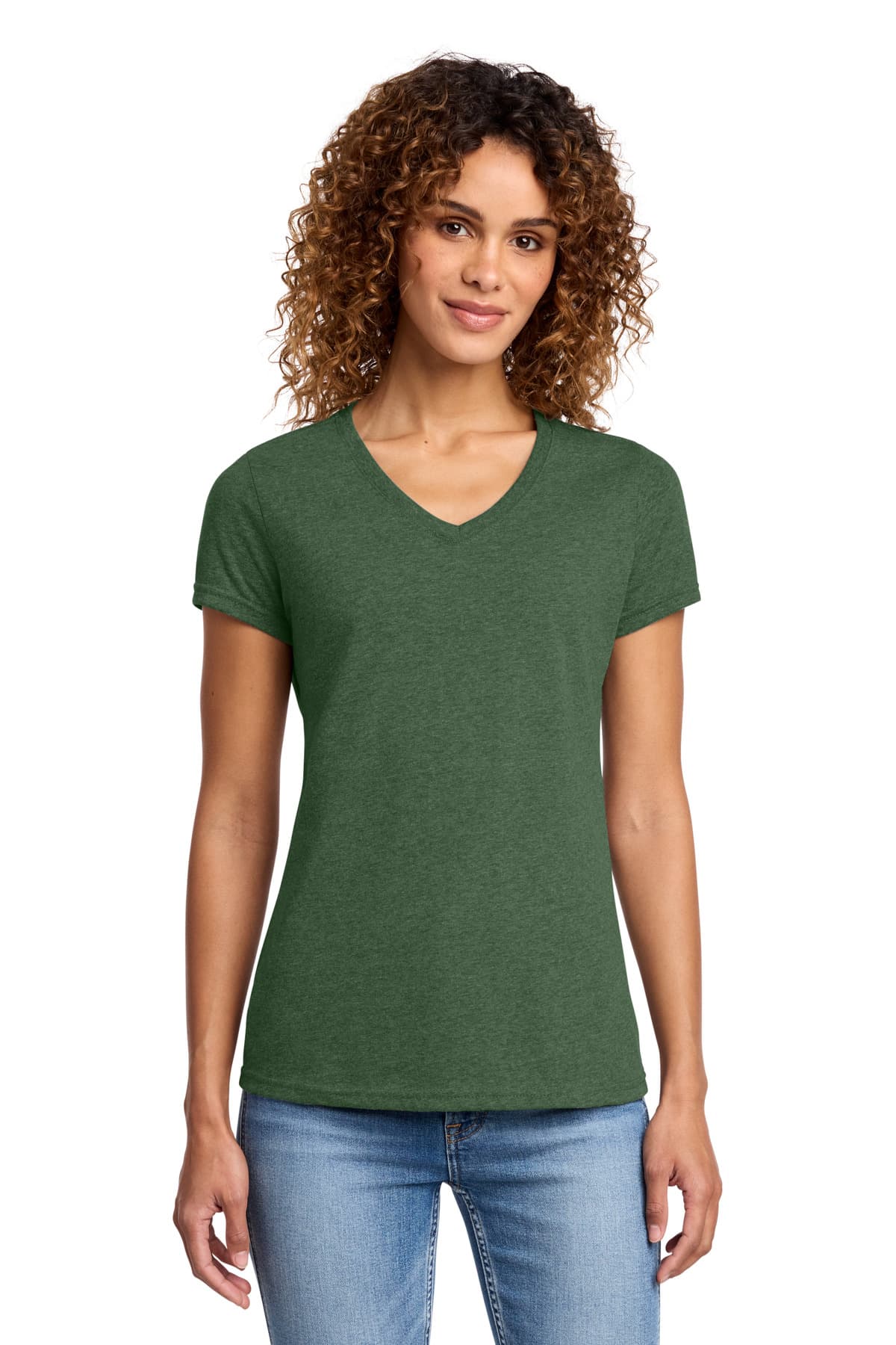 Port & Co  Women's Fan Favorite  Blend V-Neck Tee. LPC455V thumbnail 5