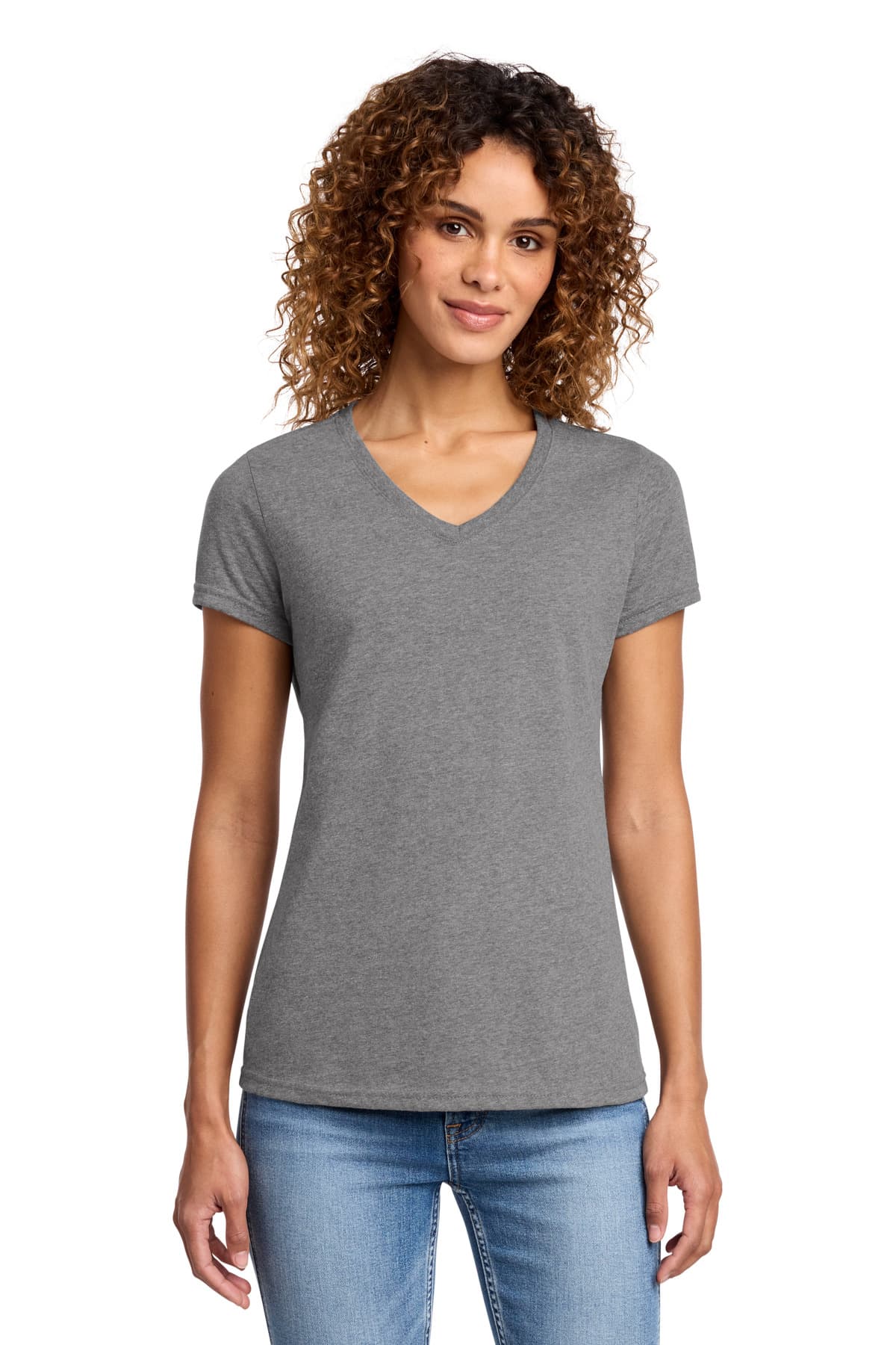 Port & Co  Women's Fan Favorite  Blend V-Neck Tee. LPC455V thumbnail 4
