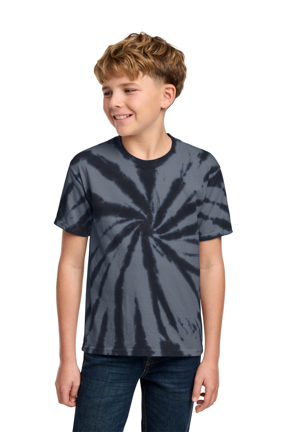 Port & Co  Youth Tie-Dye Tee. PC147Y thumbnail 2