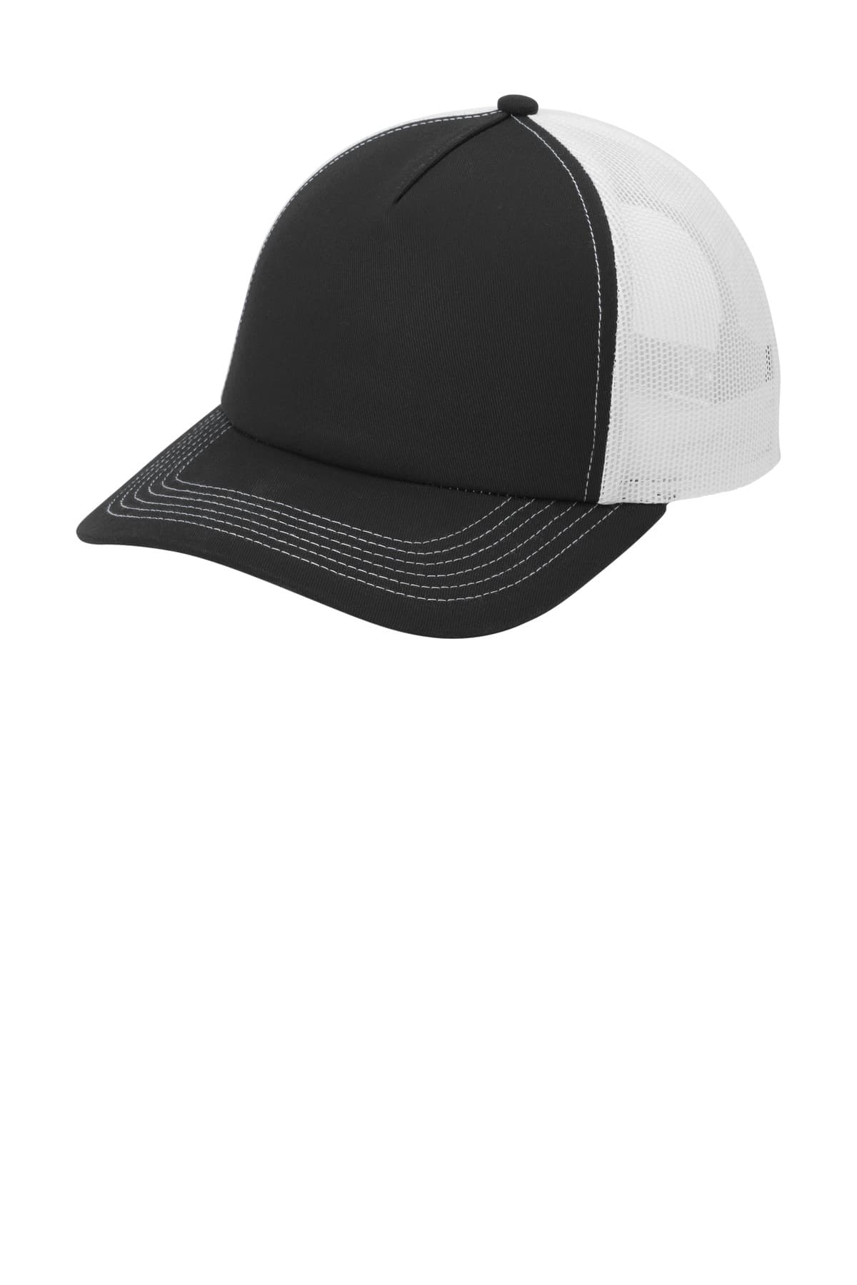 Port Authority ® Low-Profile Snapback 5-Panel Trucker Cap C405LP thumbnail 3