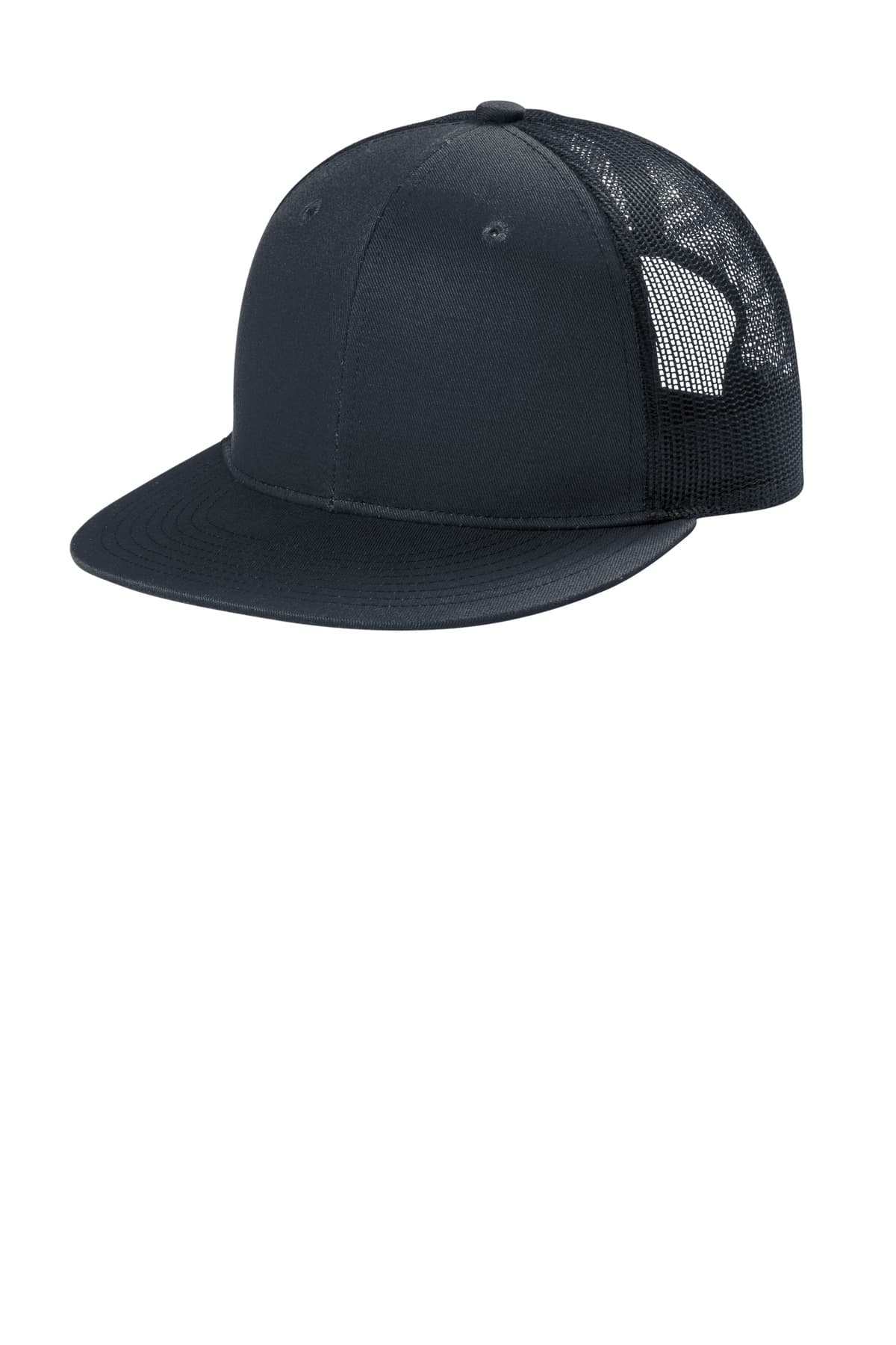 Port Authority ® Snapback Flat Bill Trucker Cap C407 thumbnail 4