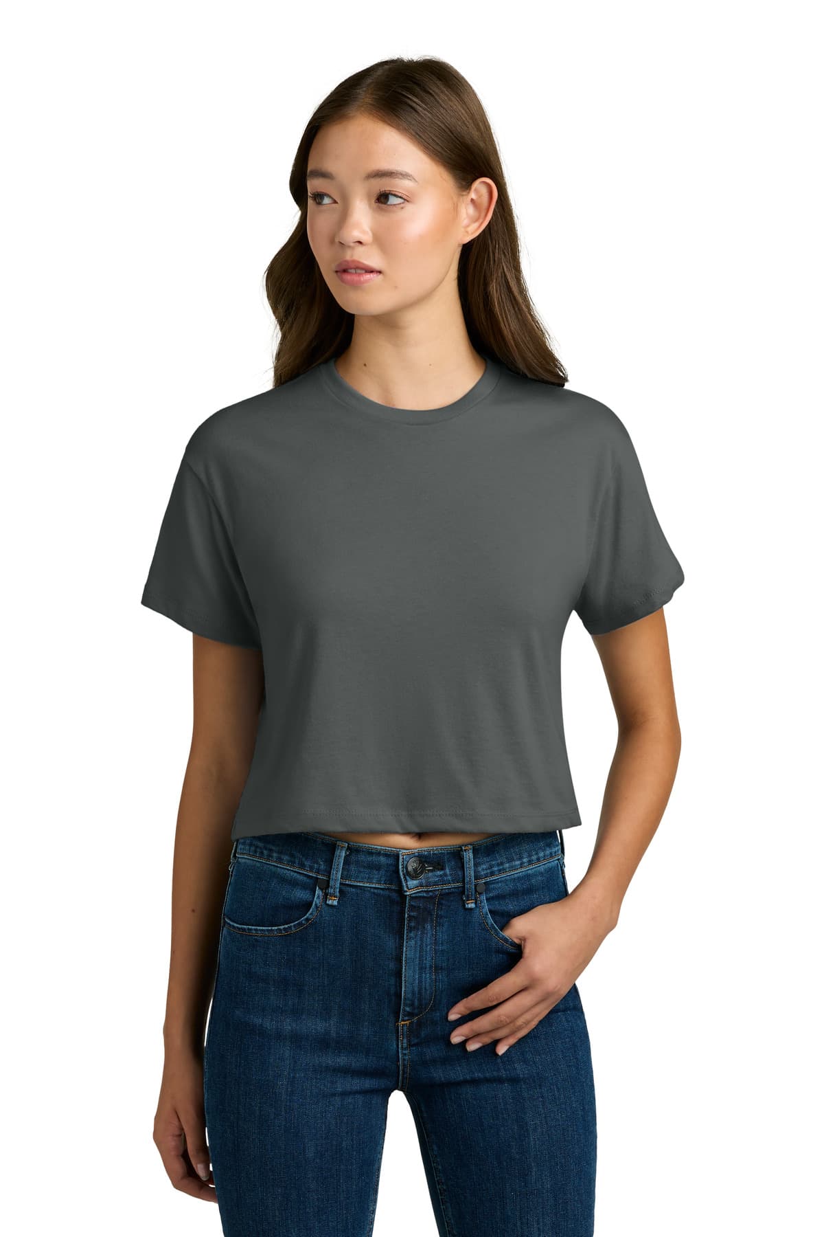 Next Level Apparel ® Women's Ideal Crop Top NL1580 thumbnail 2