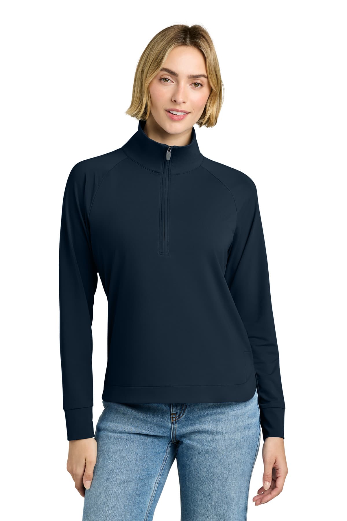 Brooks Brothers ® Women's Luxe Performance 1/4-Zip BB18215 thumbnail 4