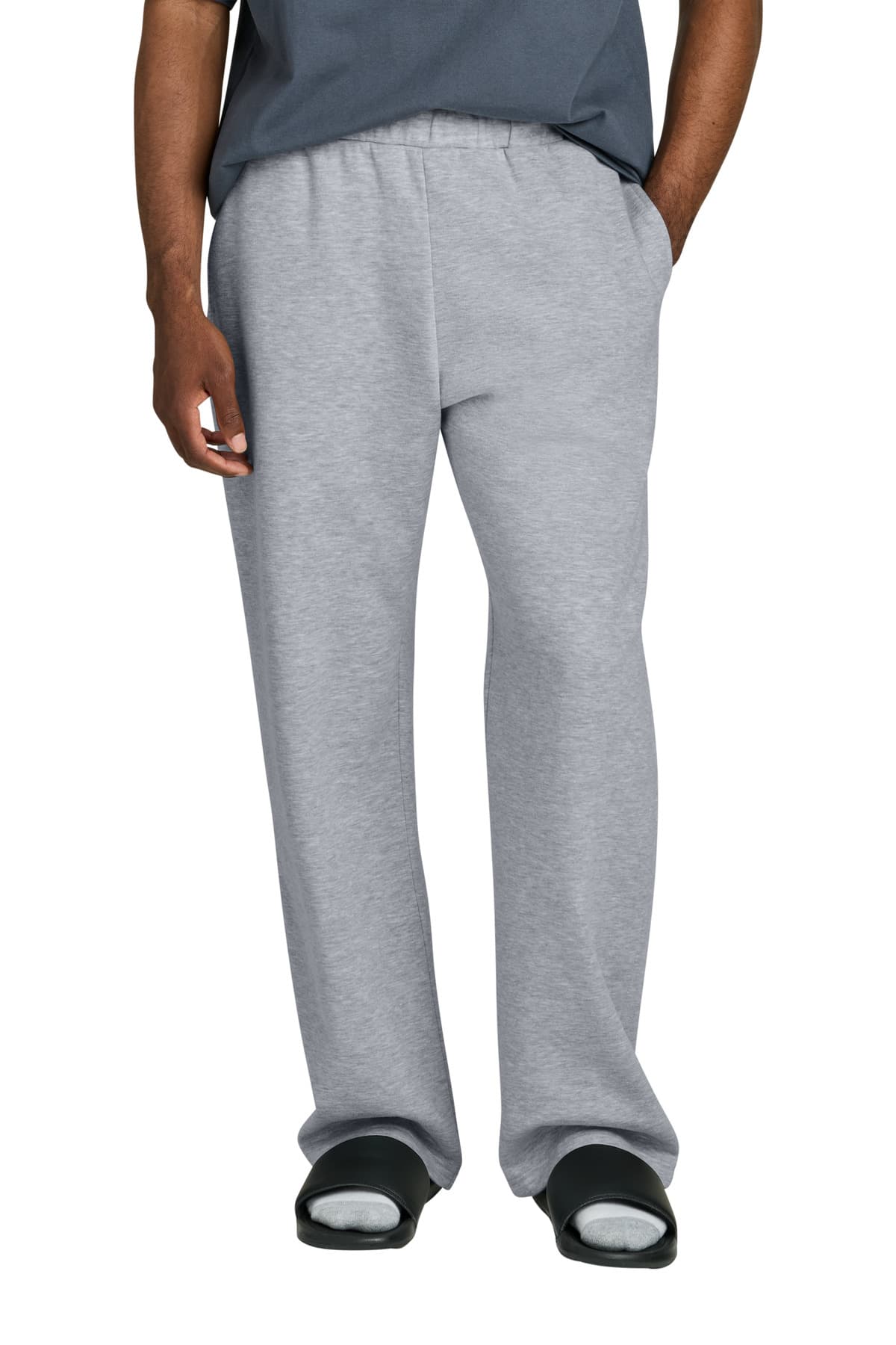 District ® V.I.T.  Fleece Open-Bottom Sweatpant DT6117 thumbnail 4