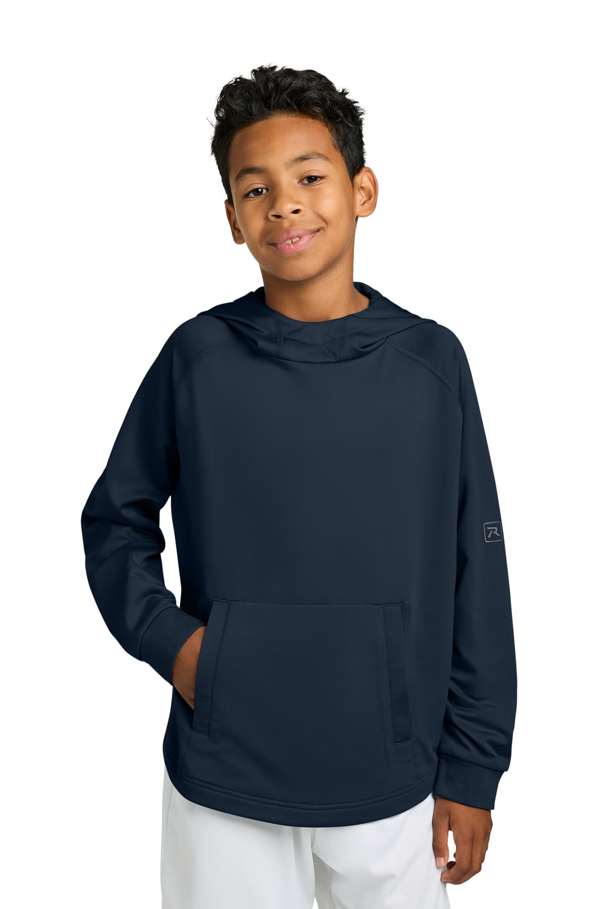 Richardson Youth Charge Performance Fleece Long Sleeve Hoodie RY7200LSH thumbnail 4