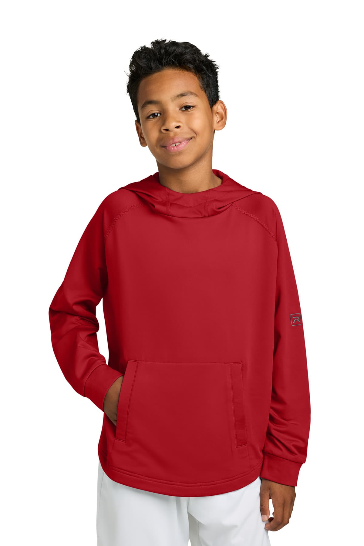 Richardson Youth Charge Performance Fleece Long Sleeve Hoodie RY7200LSH thumbnail 5