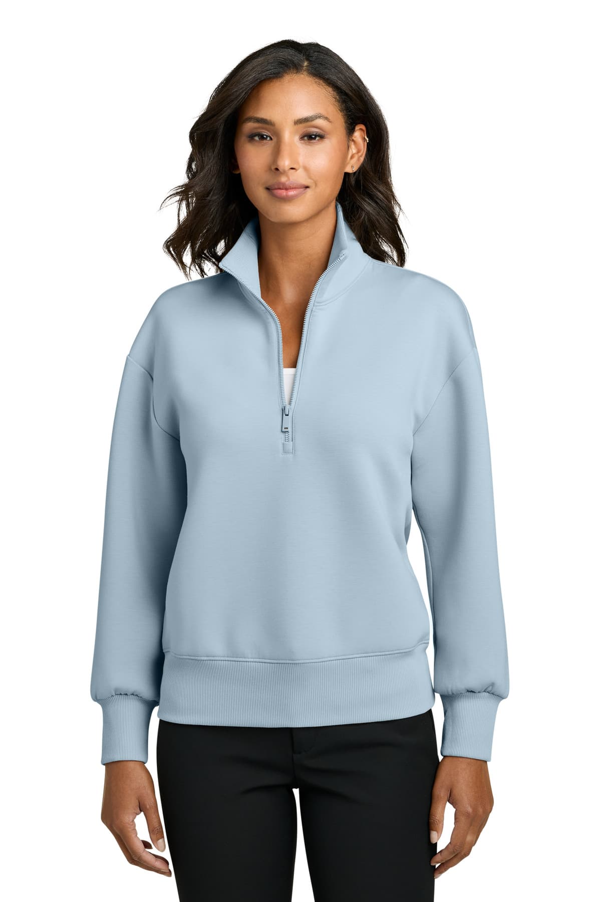 Mercer+Mettle ® Women's Soft Spacer 1/4-Zip MM3101 thumbnail 2