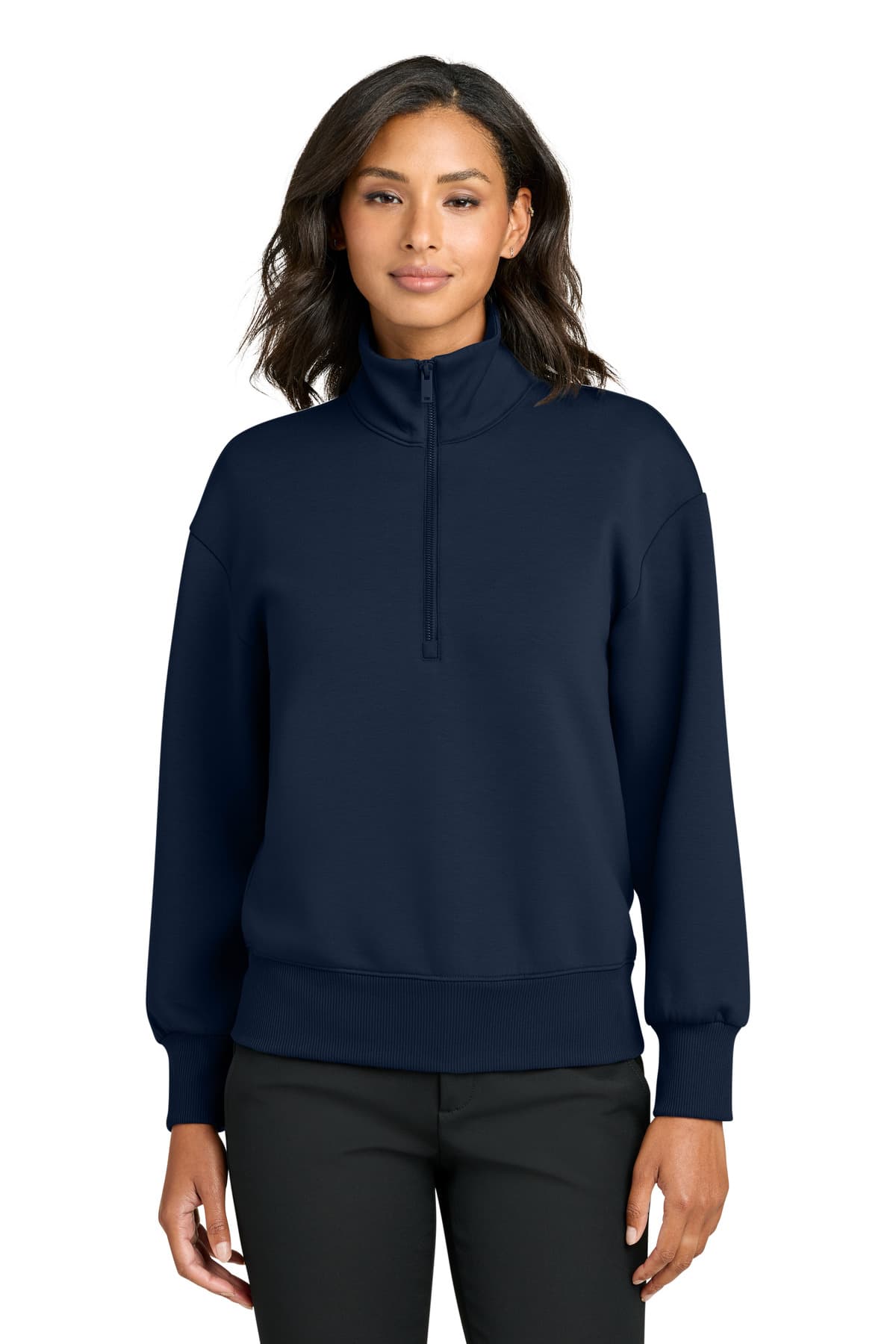 Mercer+Mettle ® Women's Soft Spacer 1/4-Zip MM3101 thumbnail 4