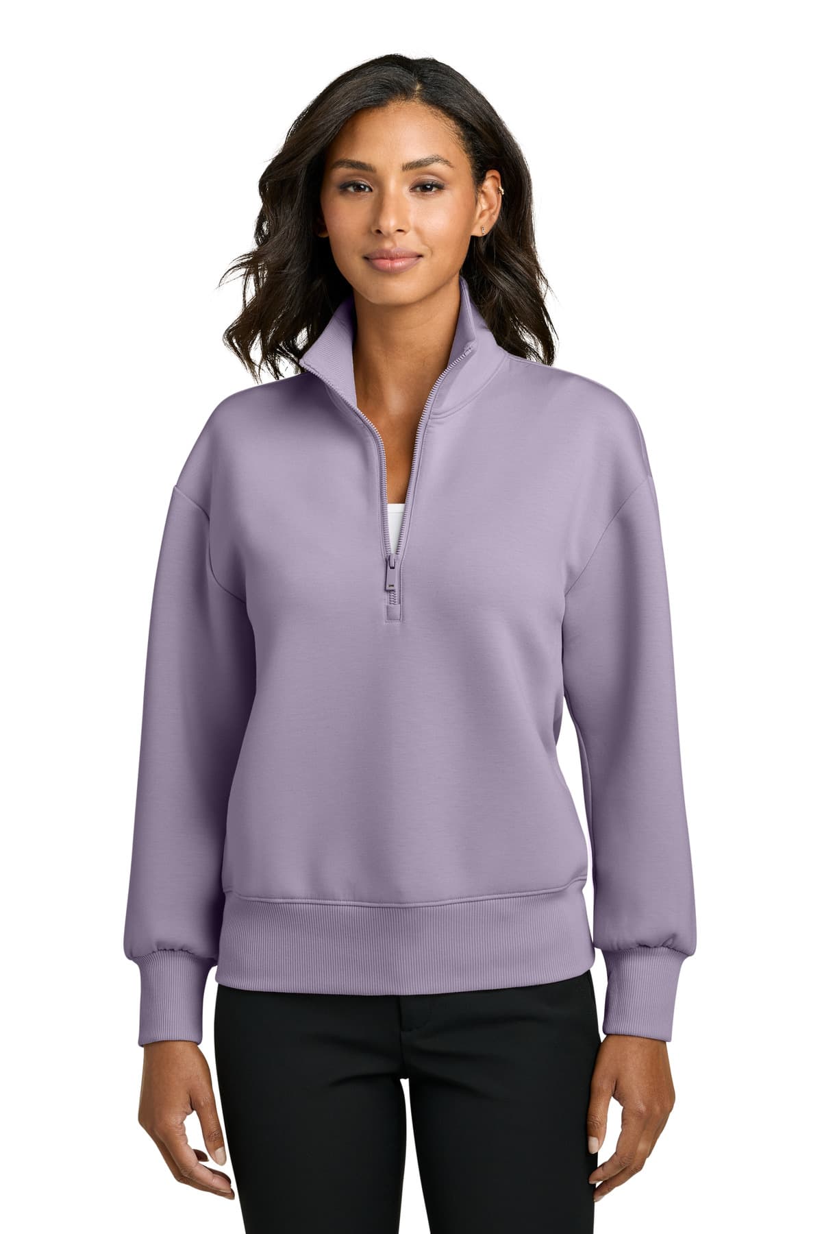 Mercer+Mettle ® Women's Soft Spacer 1/4-Zip MM3101 thumbnail 5