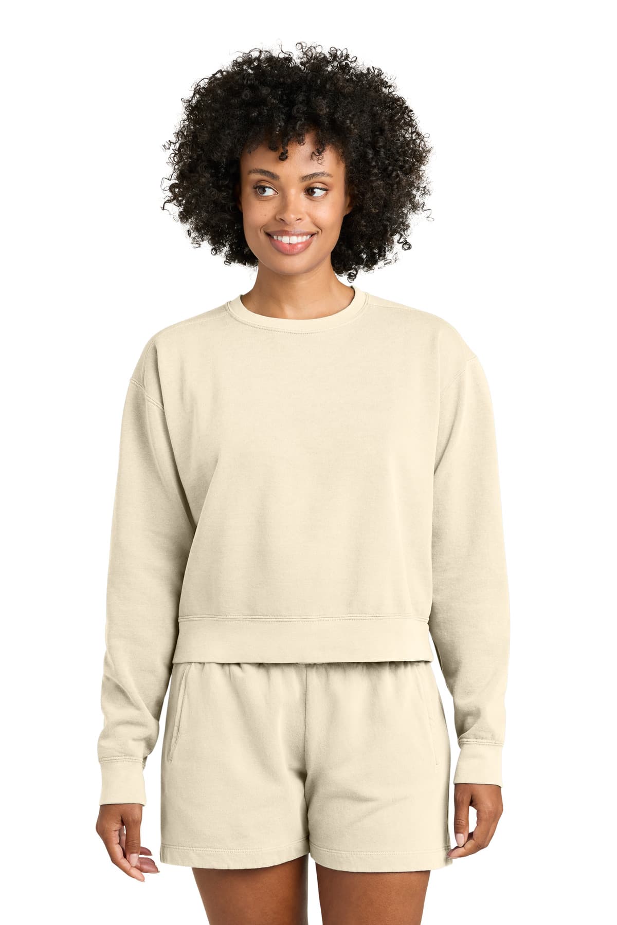 Comfort Colors ® Women's Mid-Length Crewneck Sweatshirt 1566L thumbnail 5