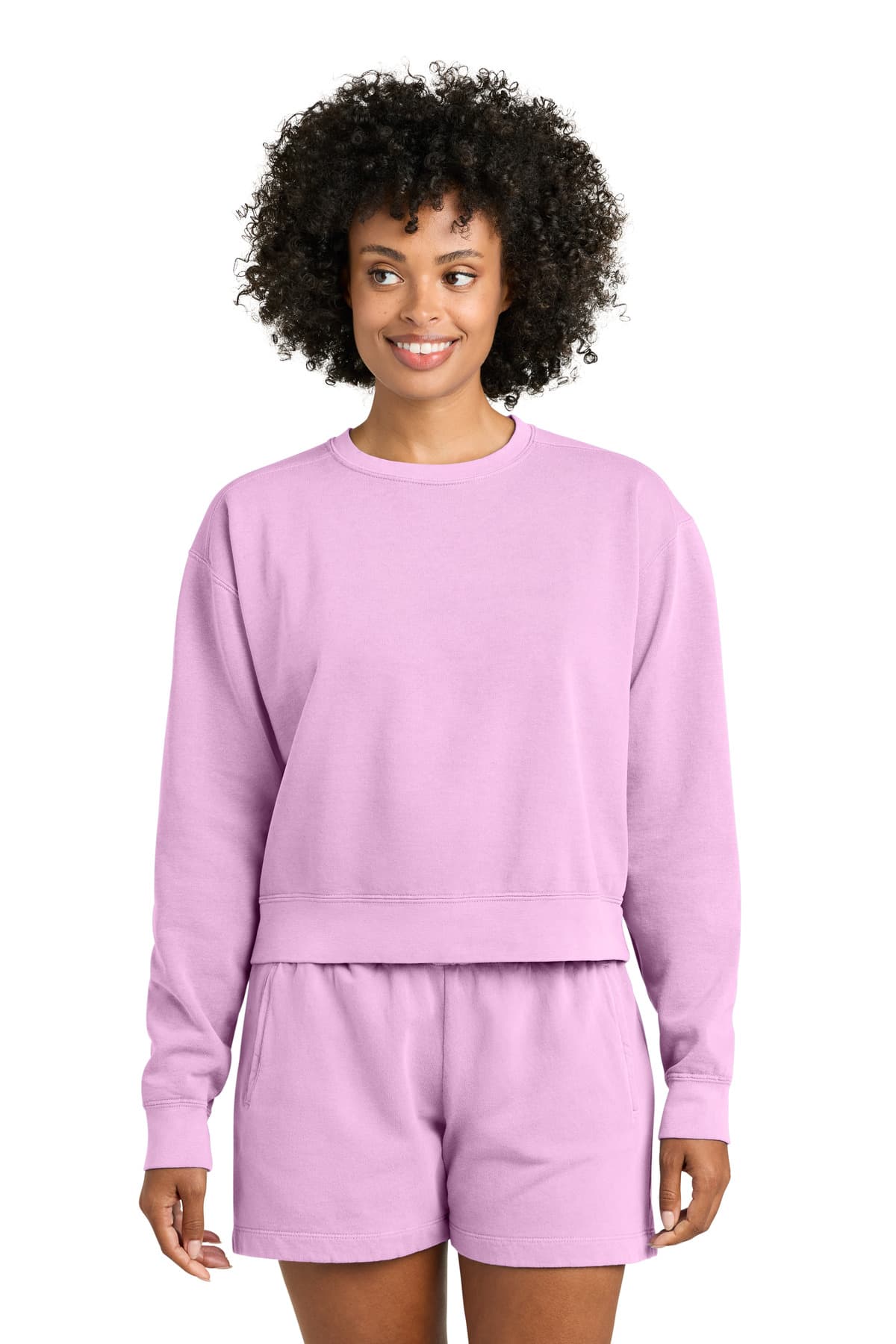 Comfort Colors ® Women's Mid-Length Crewneck Sweatshirt 1566L thumbnail 4