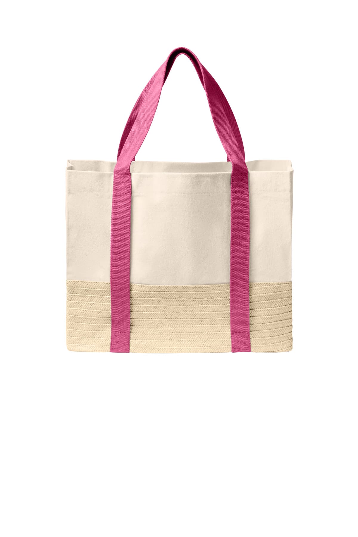 Port Authority ® Straw Market Tote BG450 thumbnail 2