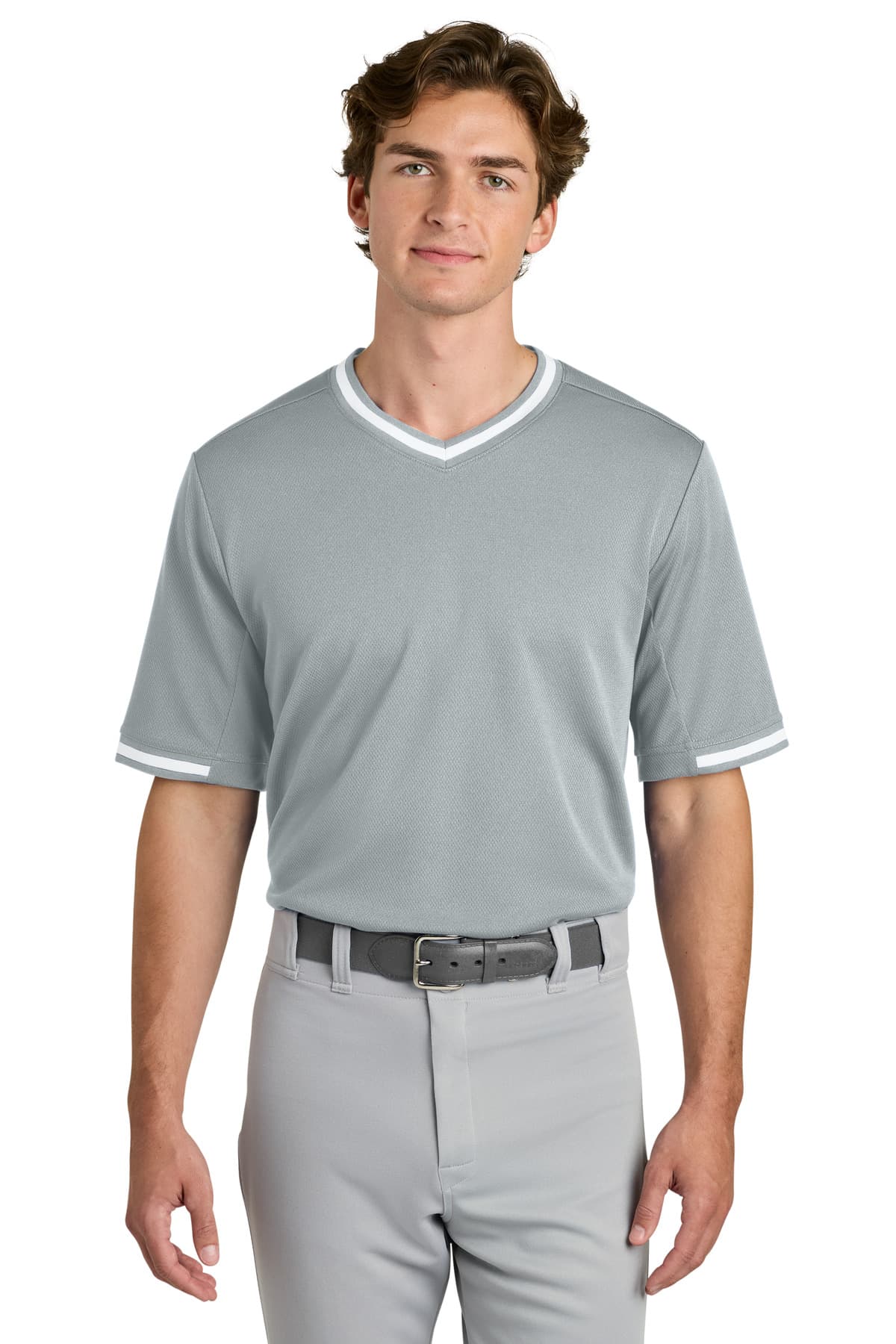 Sport-Tek ® Tough Mesh V-Neck Baseball Jersey ST221 thumbnail 5