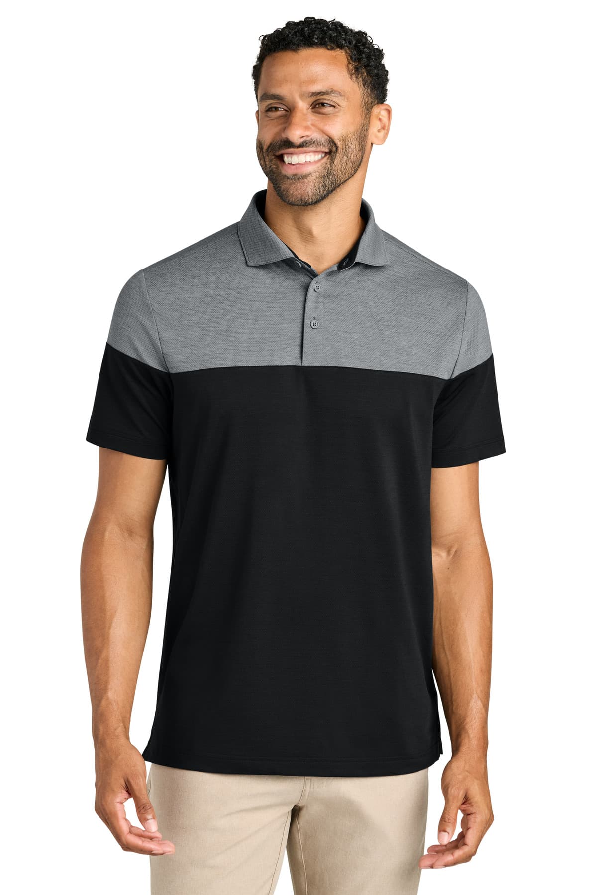 TravisMathew Onward Colorblock Polo TMA42774 thumbnail 4
