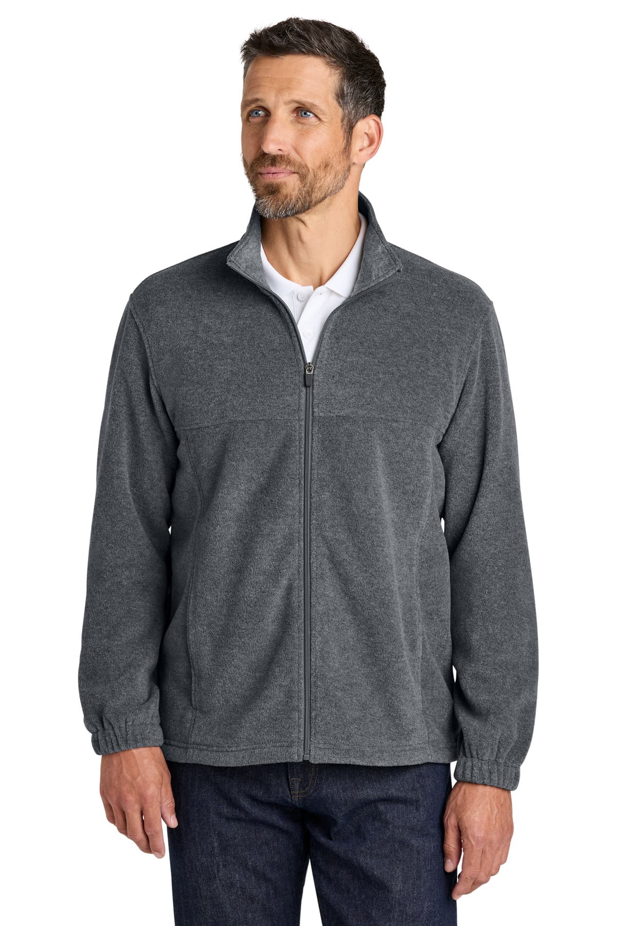 Port Authority ® Plush Fleece Full-Zip Jacket F190 thumbnail 4