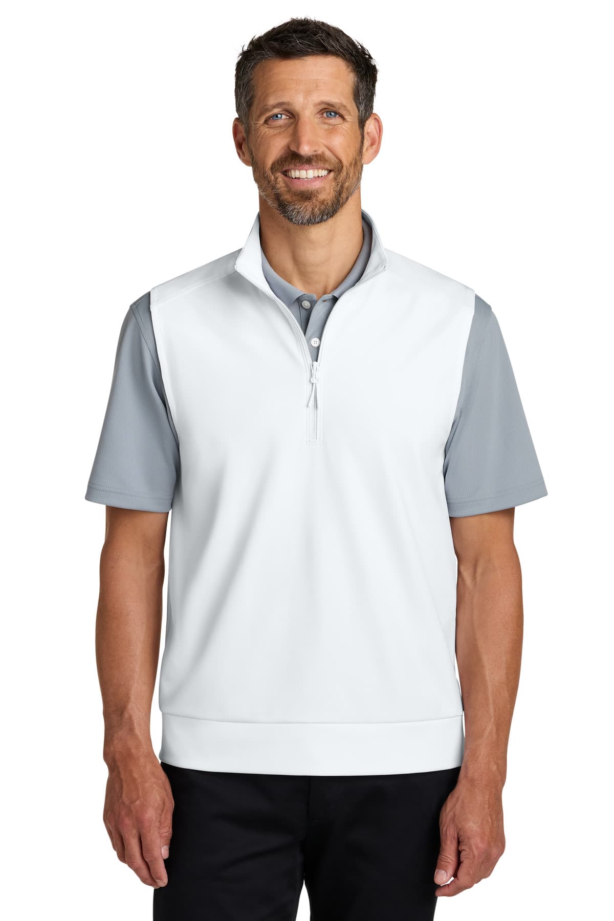 Port Authority ® C-FREE ® Double Knit 1/4-Zip Vest K880V thumbnail 5