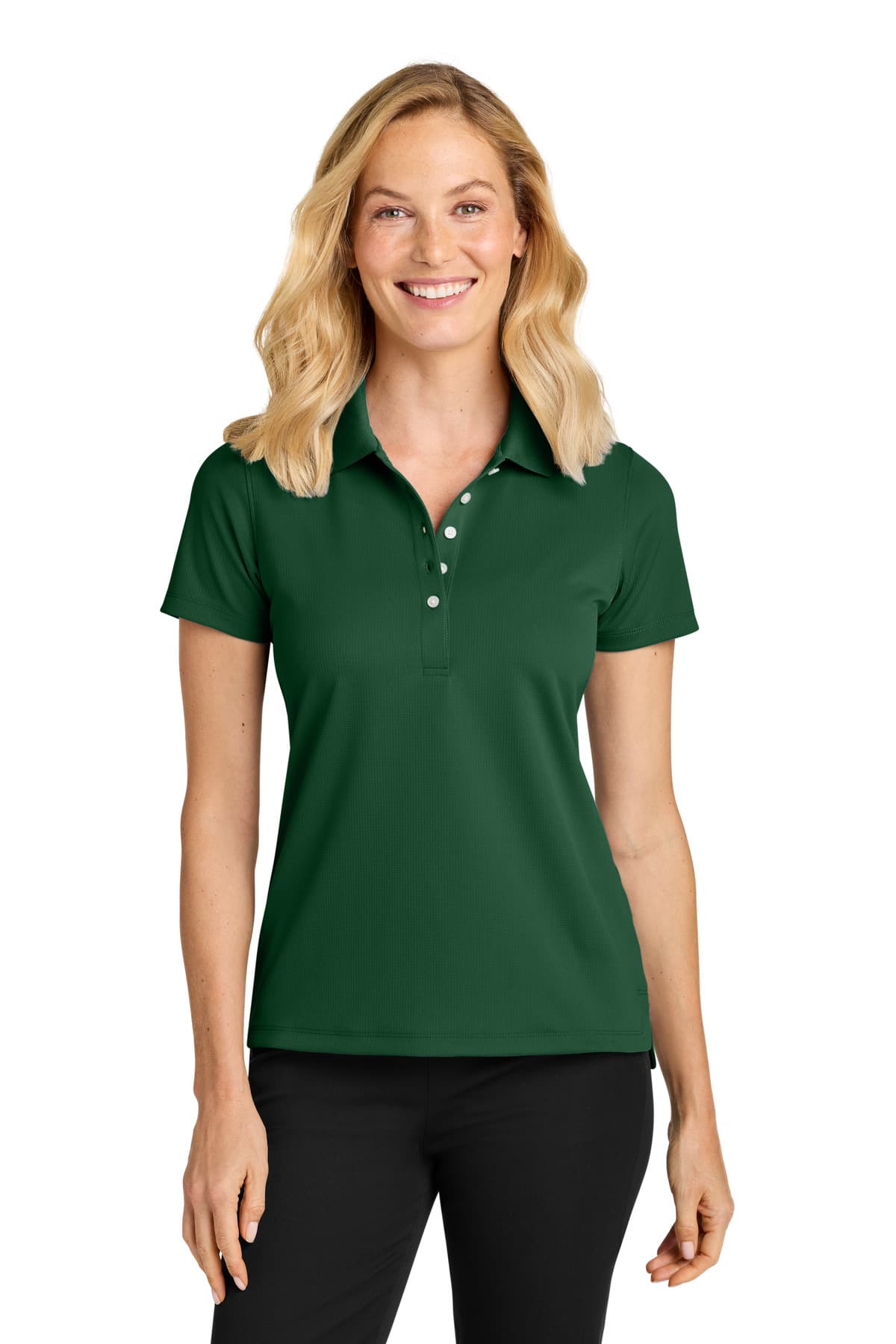 Port Authority ® Women's Dry Zone ® Stain-Release Grid Polo LK845 thumbnail 3