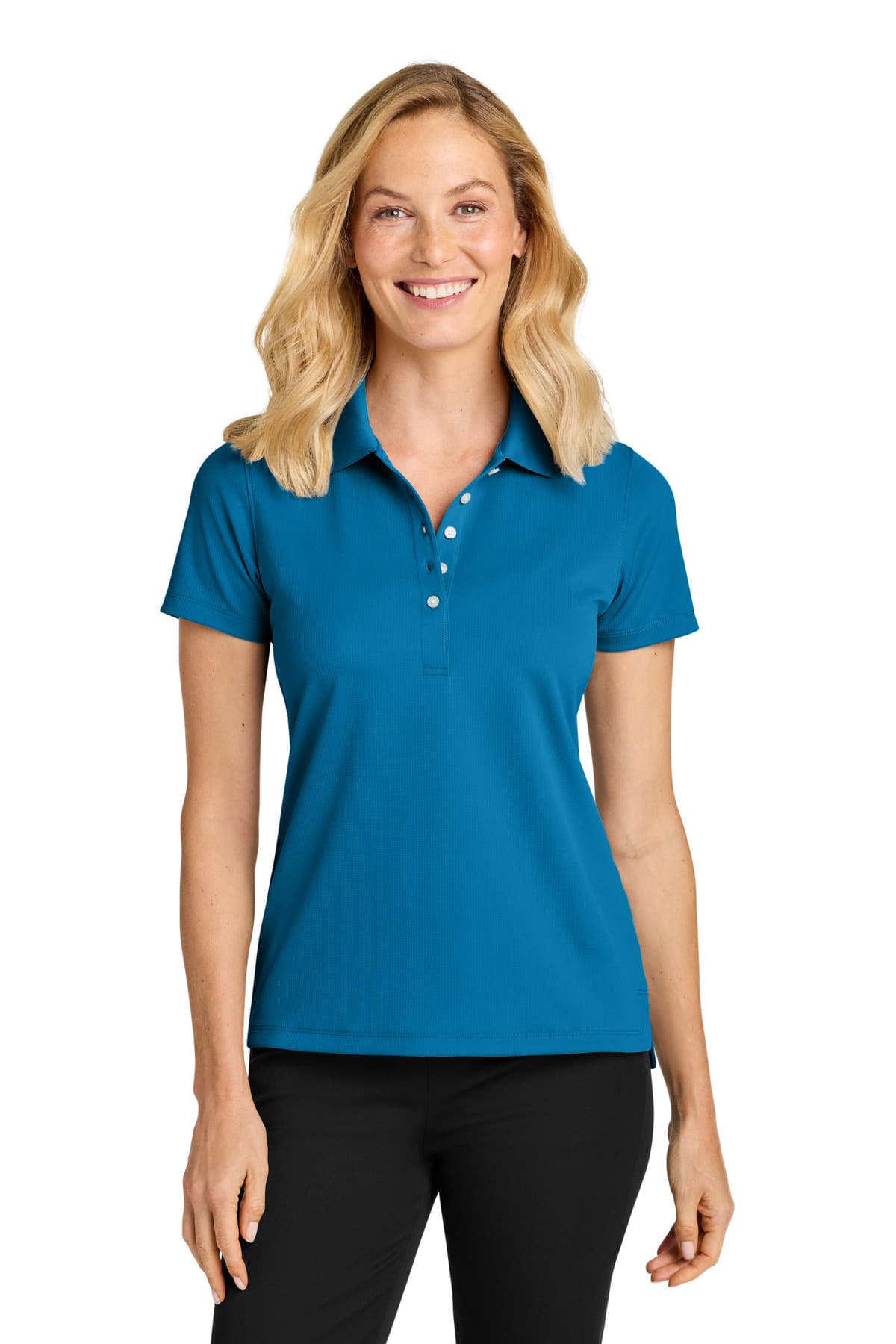 Port Authority ® Women's Dry Zone ® Stain-Release Grid Polo LK845 thumbnail 4