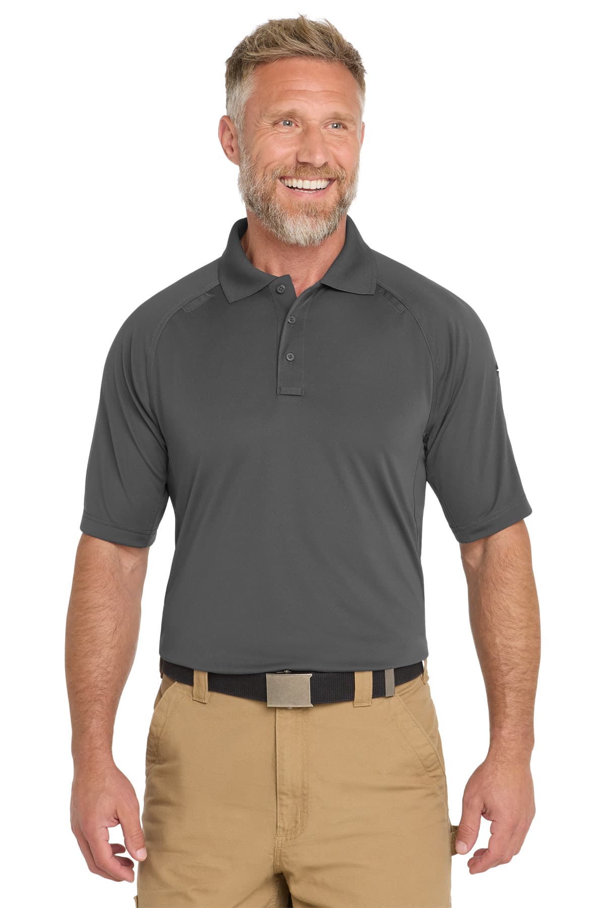 CornerStone ® Select Lightweight Snag-Proof Tactical Polo. CS420 thumbnail 3