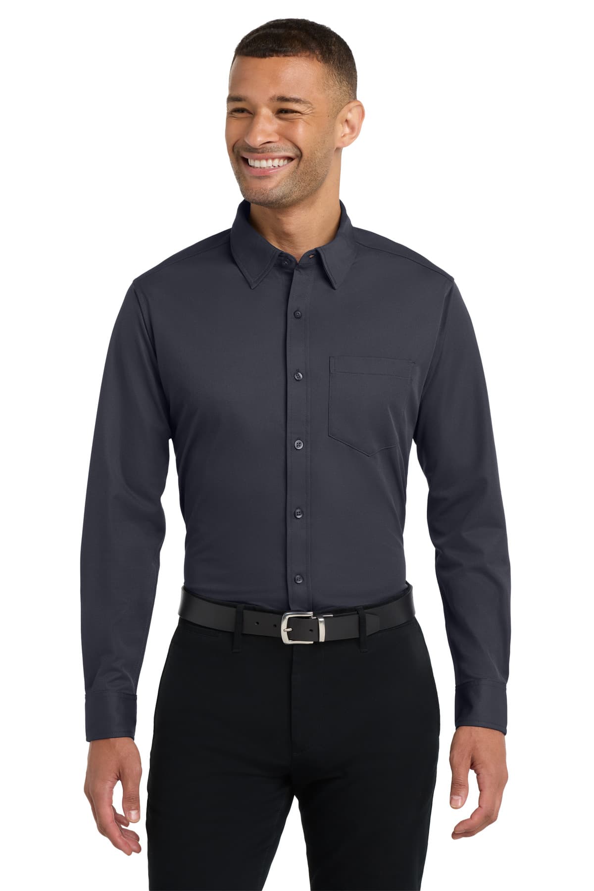 Port Authority ® Dimension Knit Dress Shirt. K570 thumbnail 2