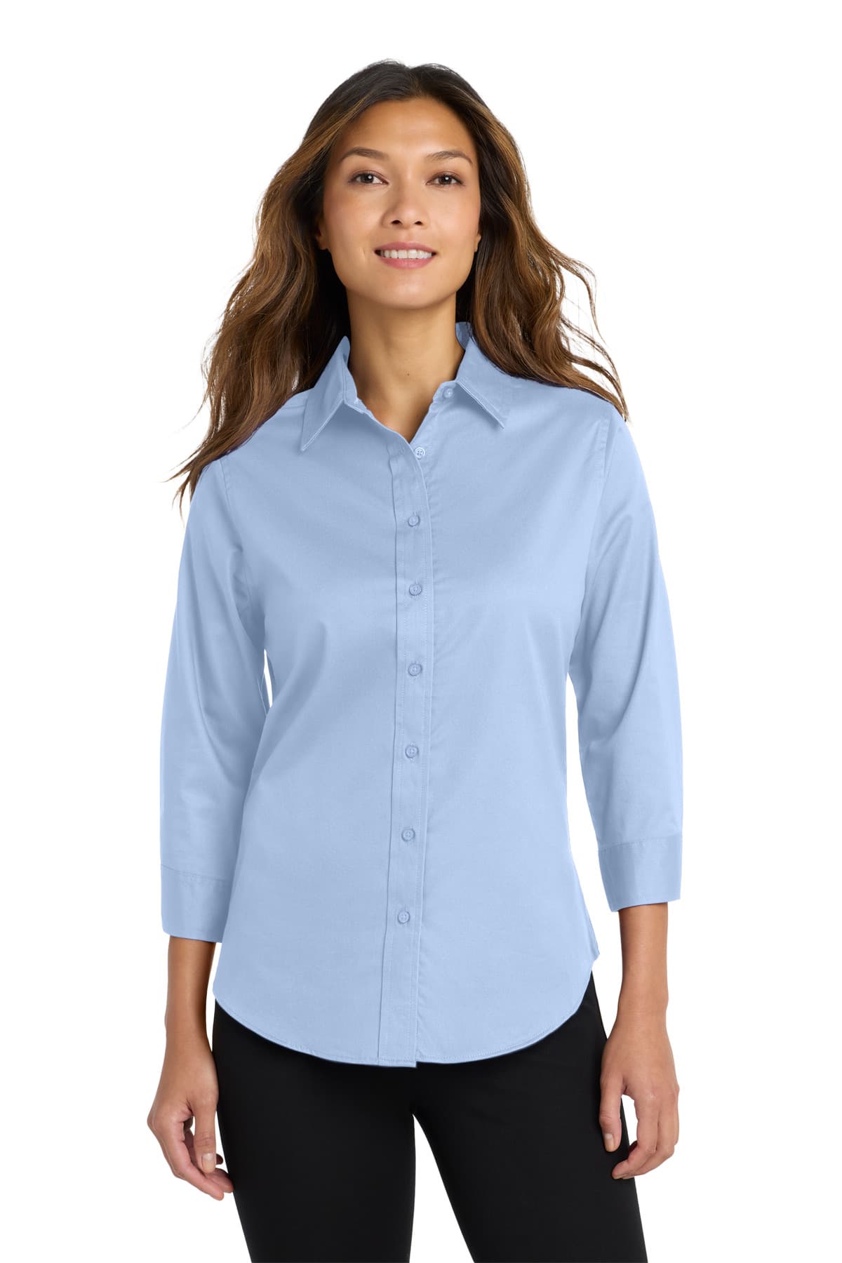 Port Authority ® Women's 3/4-Sleeve Easy Care Shirt. L612 thumbnail 4