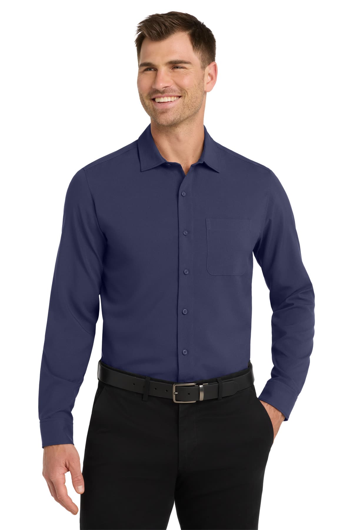 Port Authority ® Long Sleeve Performance Staff Shirt W401 thumbnail 5