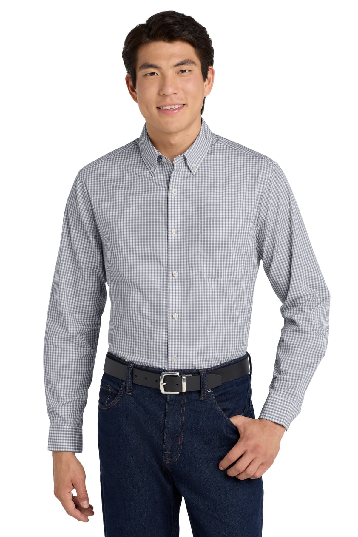 Port Authority ® Broadcloth Gingham Easy Care Shirt W644 thumbnail 3