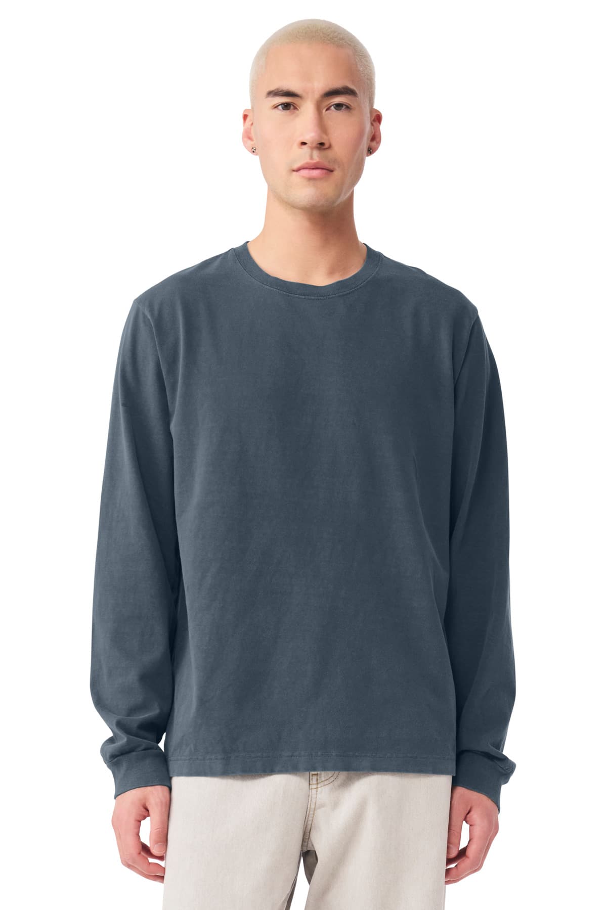 BELLA+CANVAS ® Unisex Heavyweight Garment-Dyed Long Sleeve Tee BC4851GD thumbnail 5