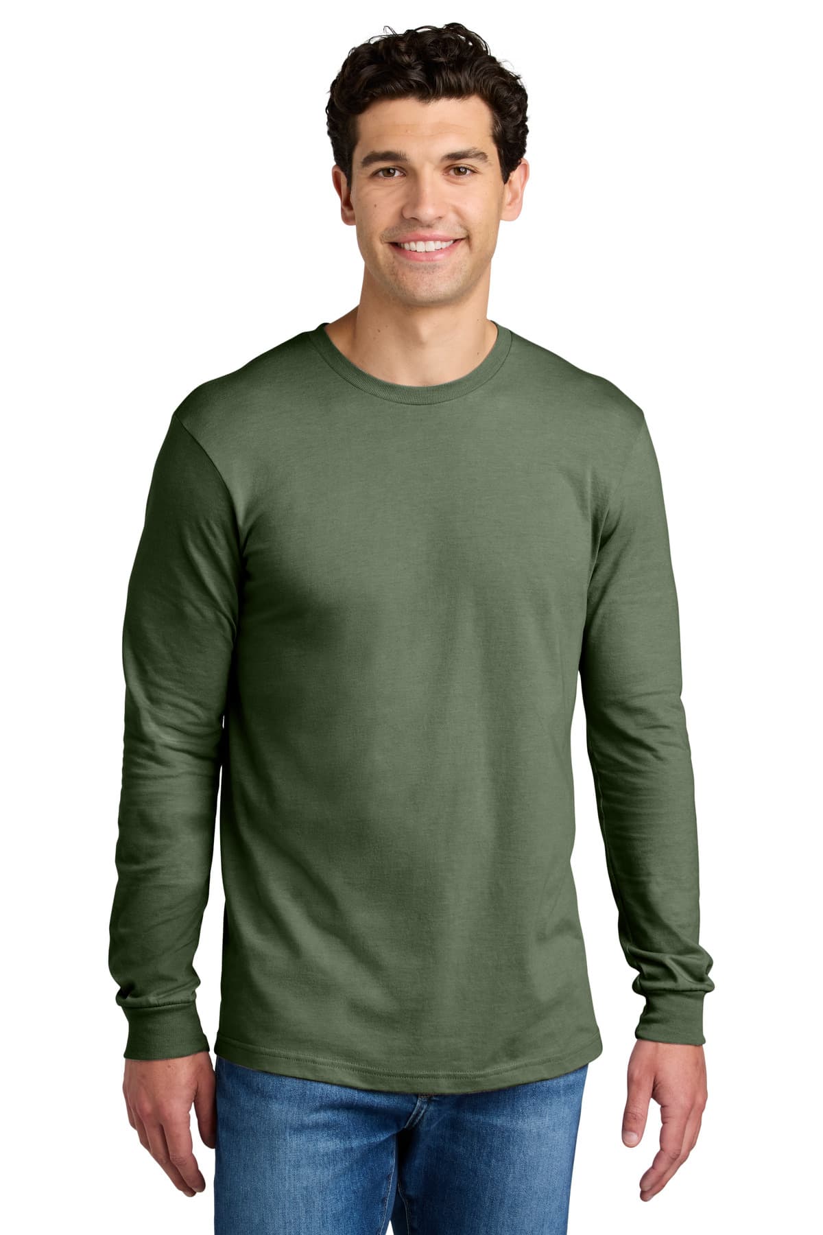 Gildan ® Softstyle ® CVC Long Sleeve Tee 64440CVC thumbnail 2