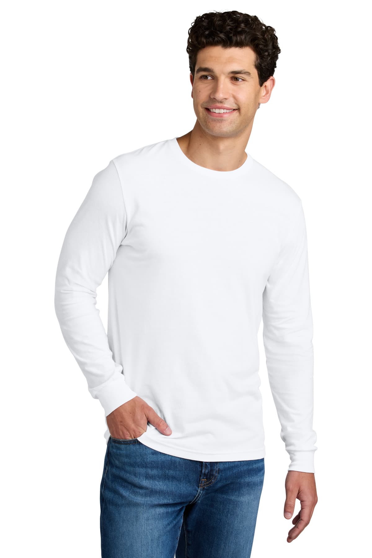 Gildan ® Softstyle ® CVC Long Sleeve Tee 64440CVC thumbnail 6