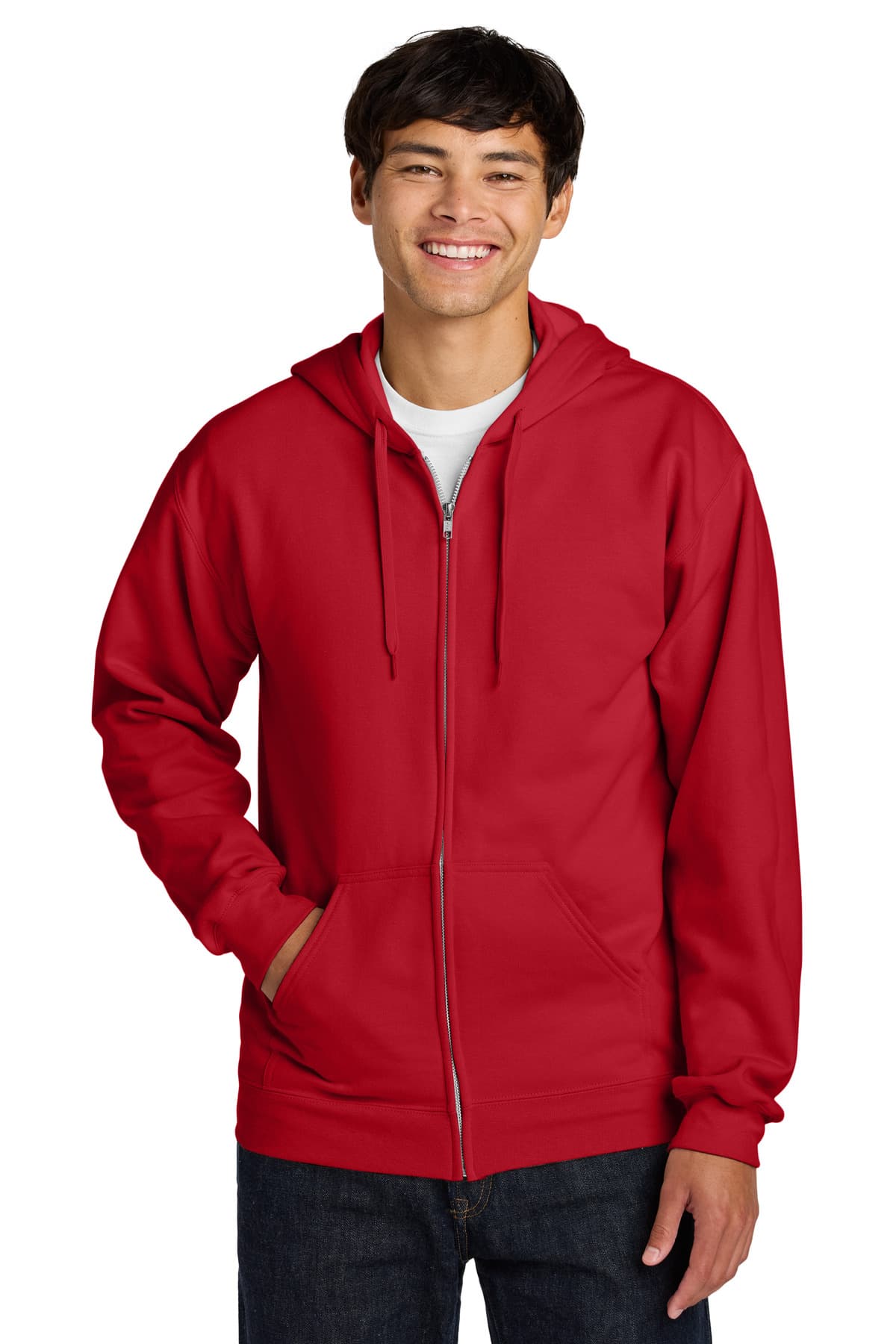 Gildan Softstyle ® Midweight Fleece Full-Zip Hooded Sweatshirt SF600 thumbnail 6