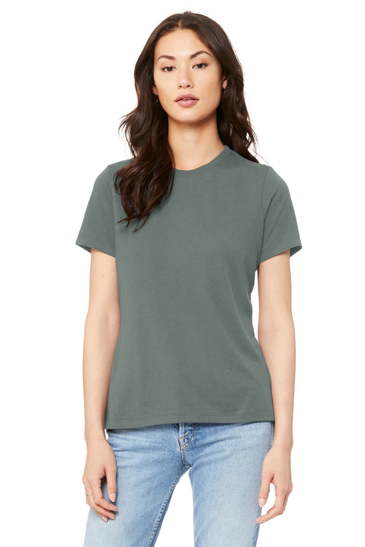 BELLA+CANVAS ® Women's Relaxed Jersey Short Sleeve Tee. BC6400 thumbnail 6