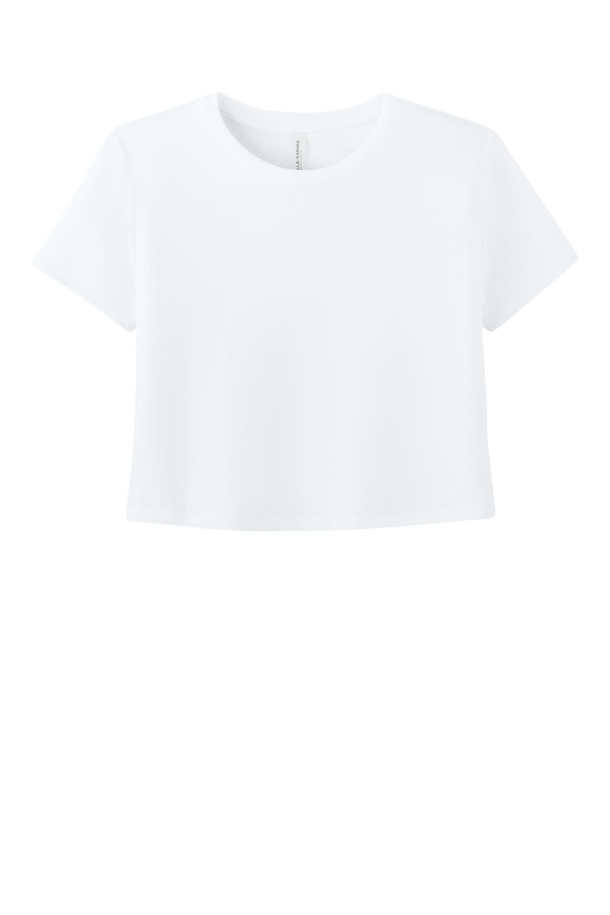 BELLA+CANVAS ® Women's Flowy Cropped Tee BC8882 thumbnail 4