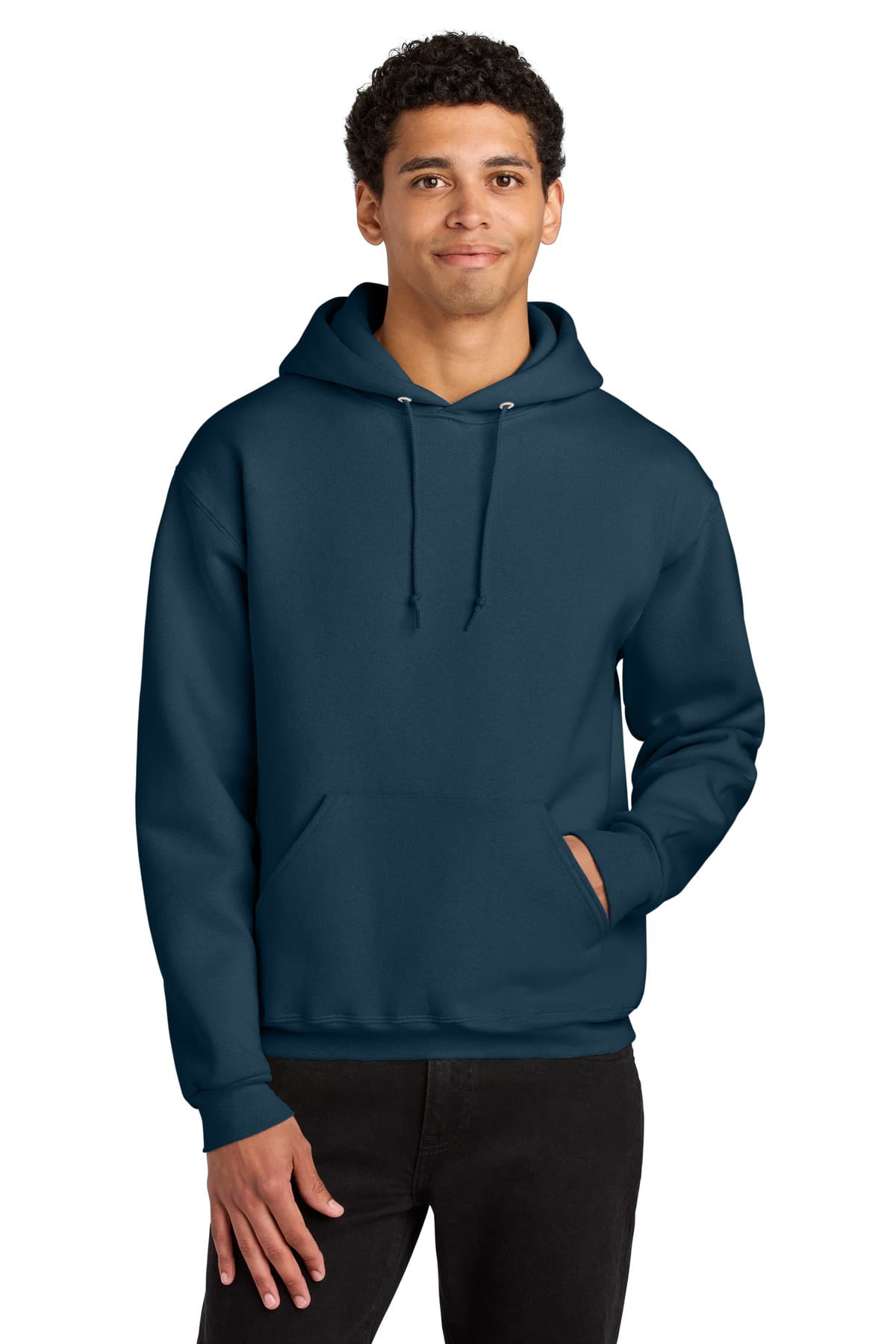 Jerzees Rugged  Unisex Hooded Sweatshirt H12M thumbnail 2