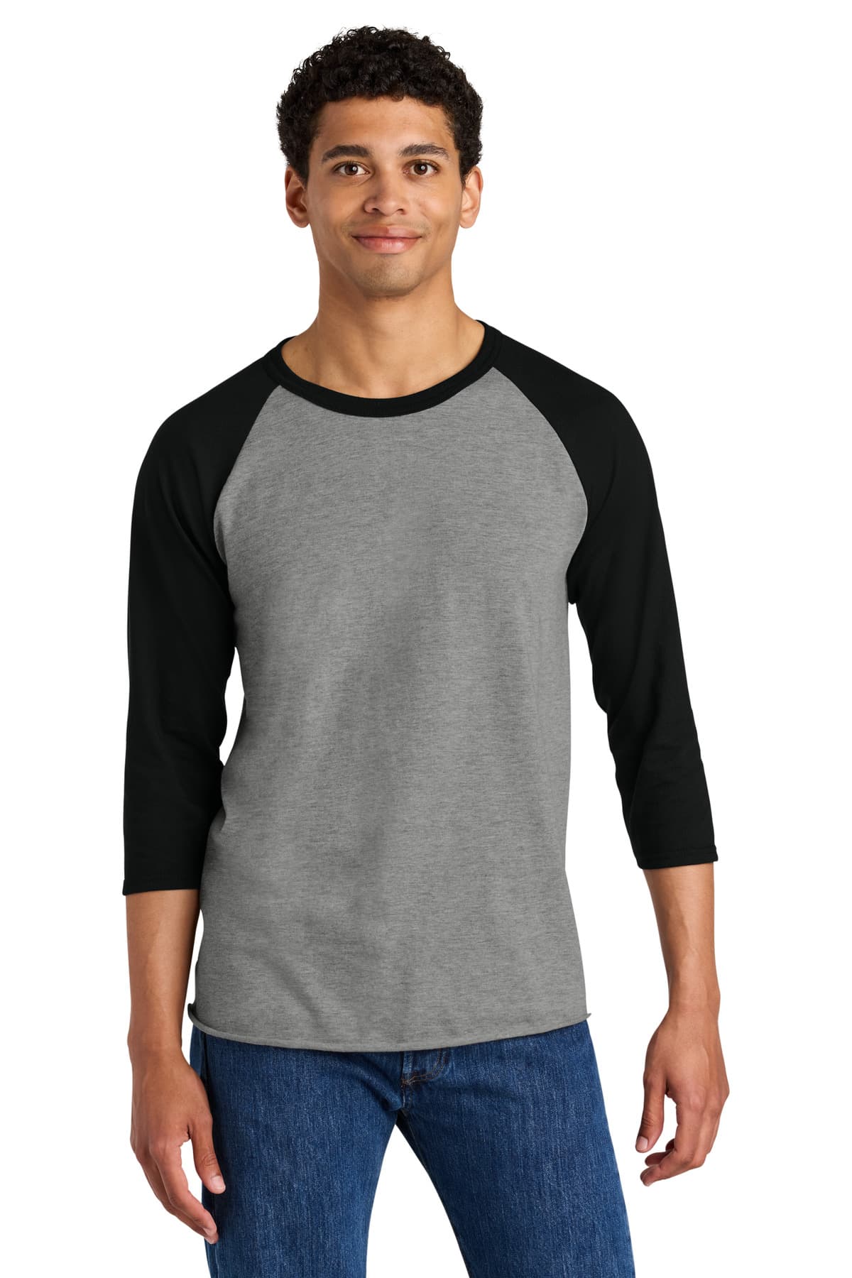 Jerzees ® Unisex Premium Blend Combed Ring Spun 3/4-Sleeve Raglan 560R thumbnail 5