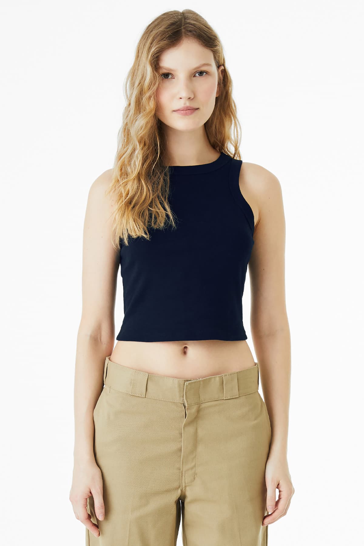 BELLA+CANVAS ® Women's Micro Rib Racer Tank BC1019 thumbnail 3