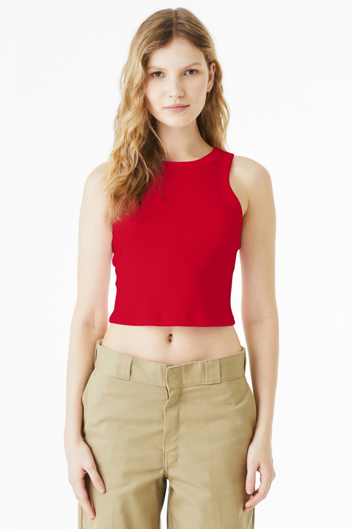 BELLA+CANVAS ® Women's Micro Rib Racer Tank BC1019 thumbnail 5