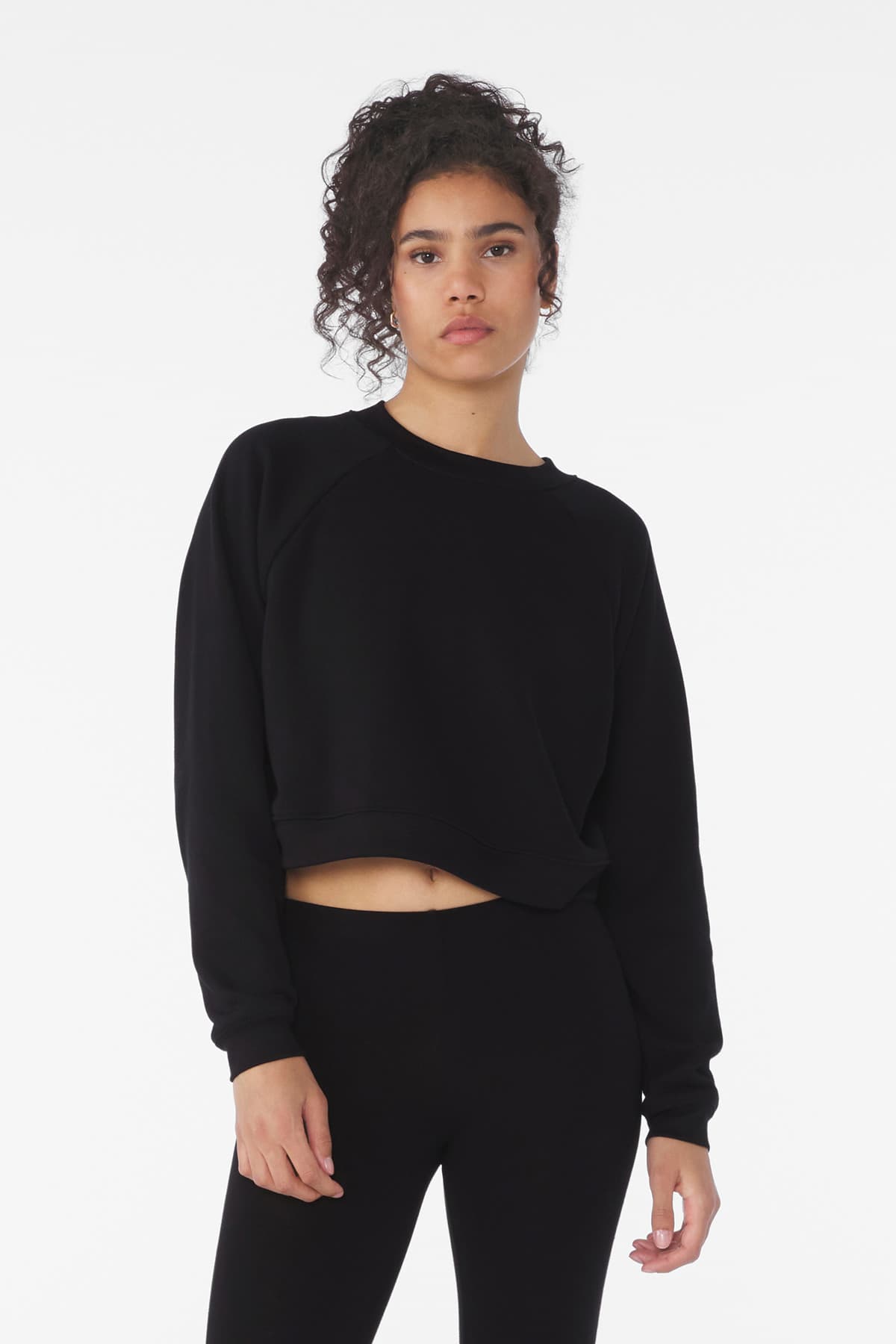 BELLA+CANVAS ® Women's Raglan Pullover Sponge Fleece BC7505 thumbnail 2