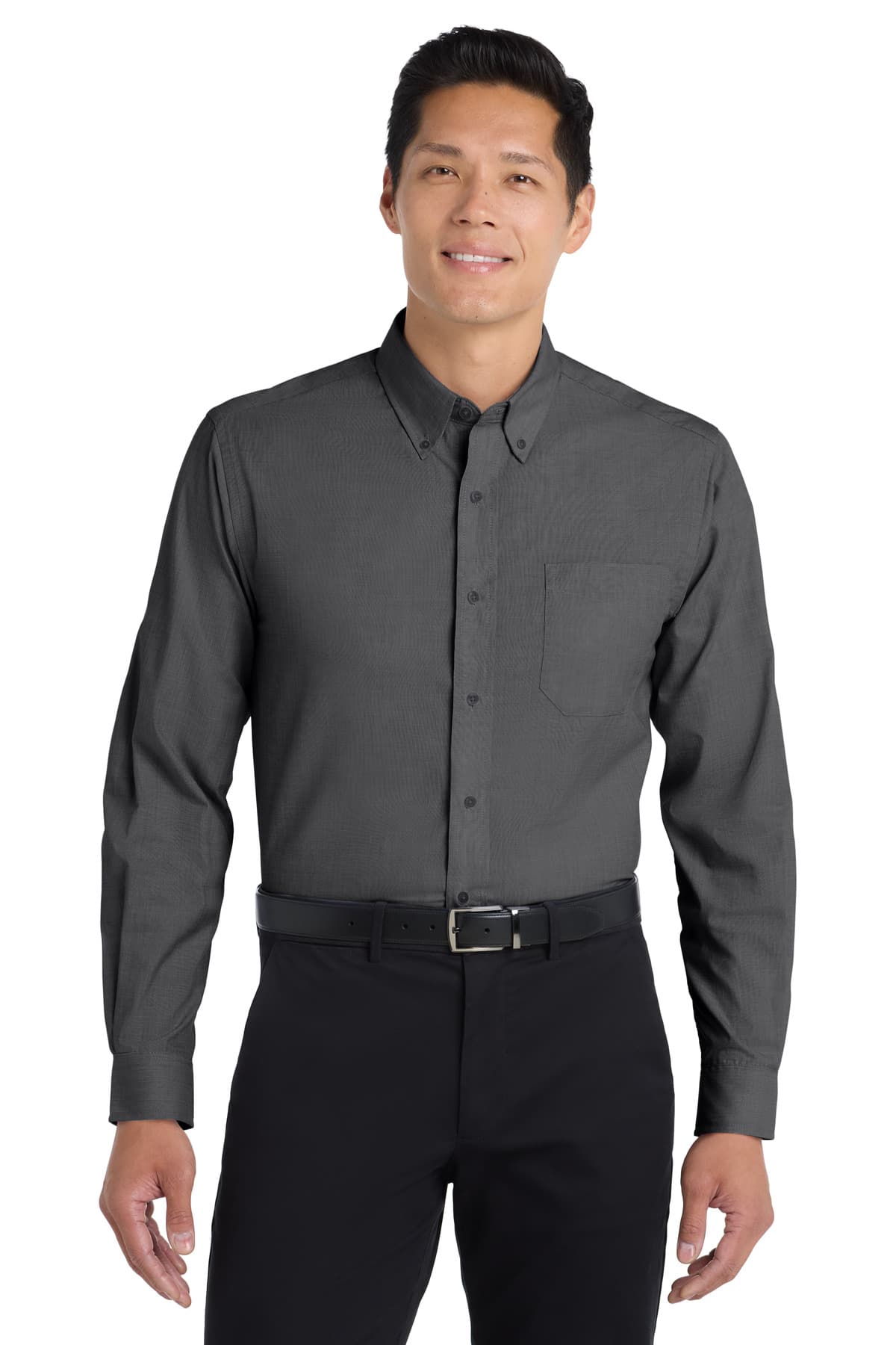 Port Authority ® Tall Crosshatch Easy Care Shirt. TLS640 thumbnail 4
